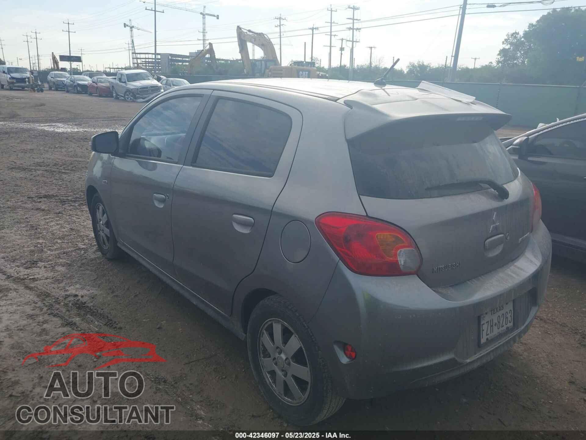 MITSUBISHI MIRAGE 2015 - ML32A4HJ2FH044105