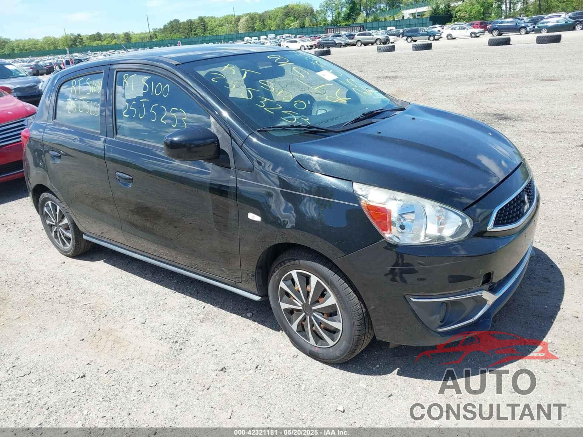 MITSUBISHI MIRAGE 2017 - ML32A3HJ1HH019533