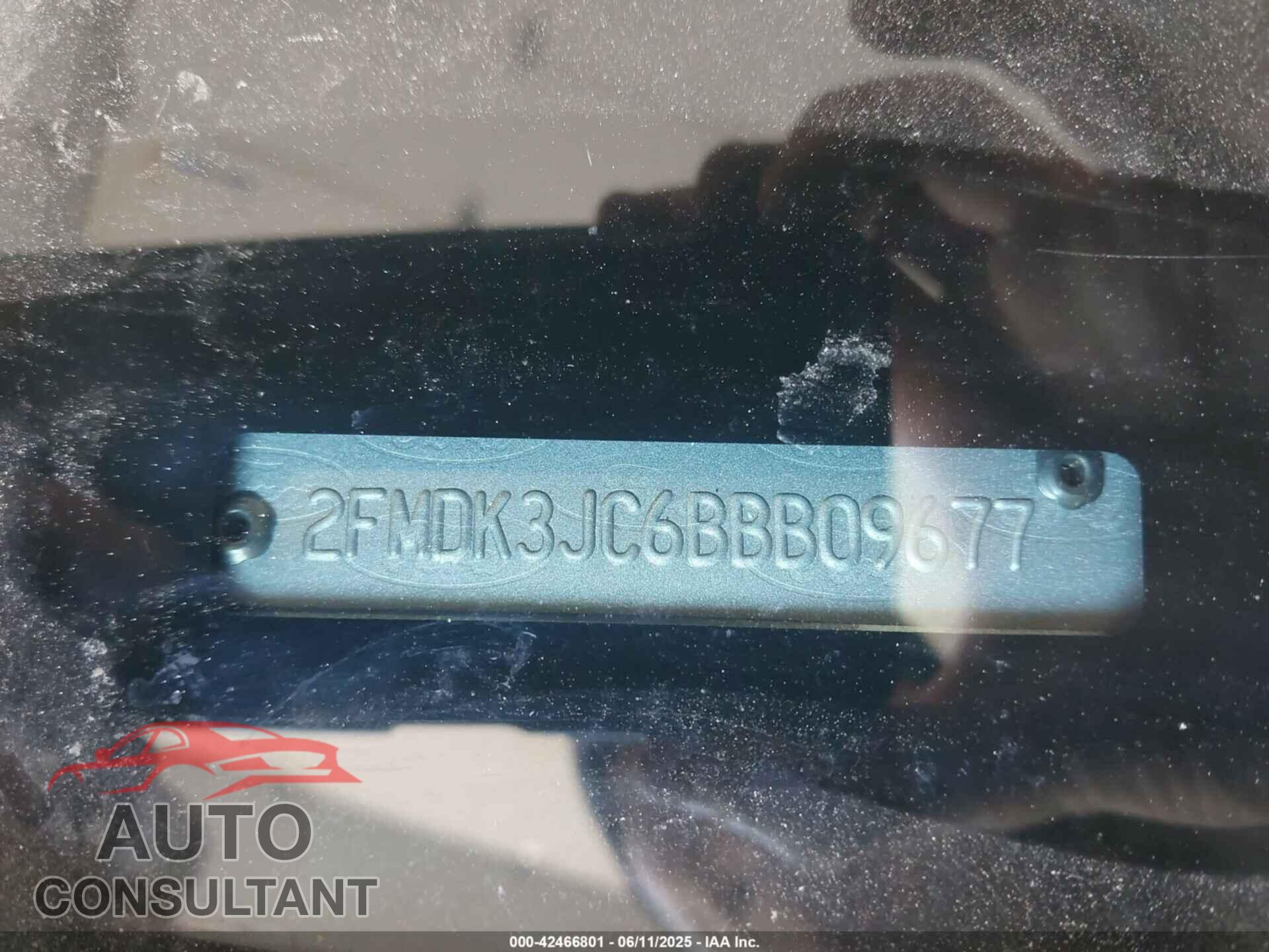 FORD EDGE 2011 - 2FMDK3JC6BBB09677