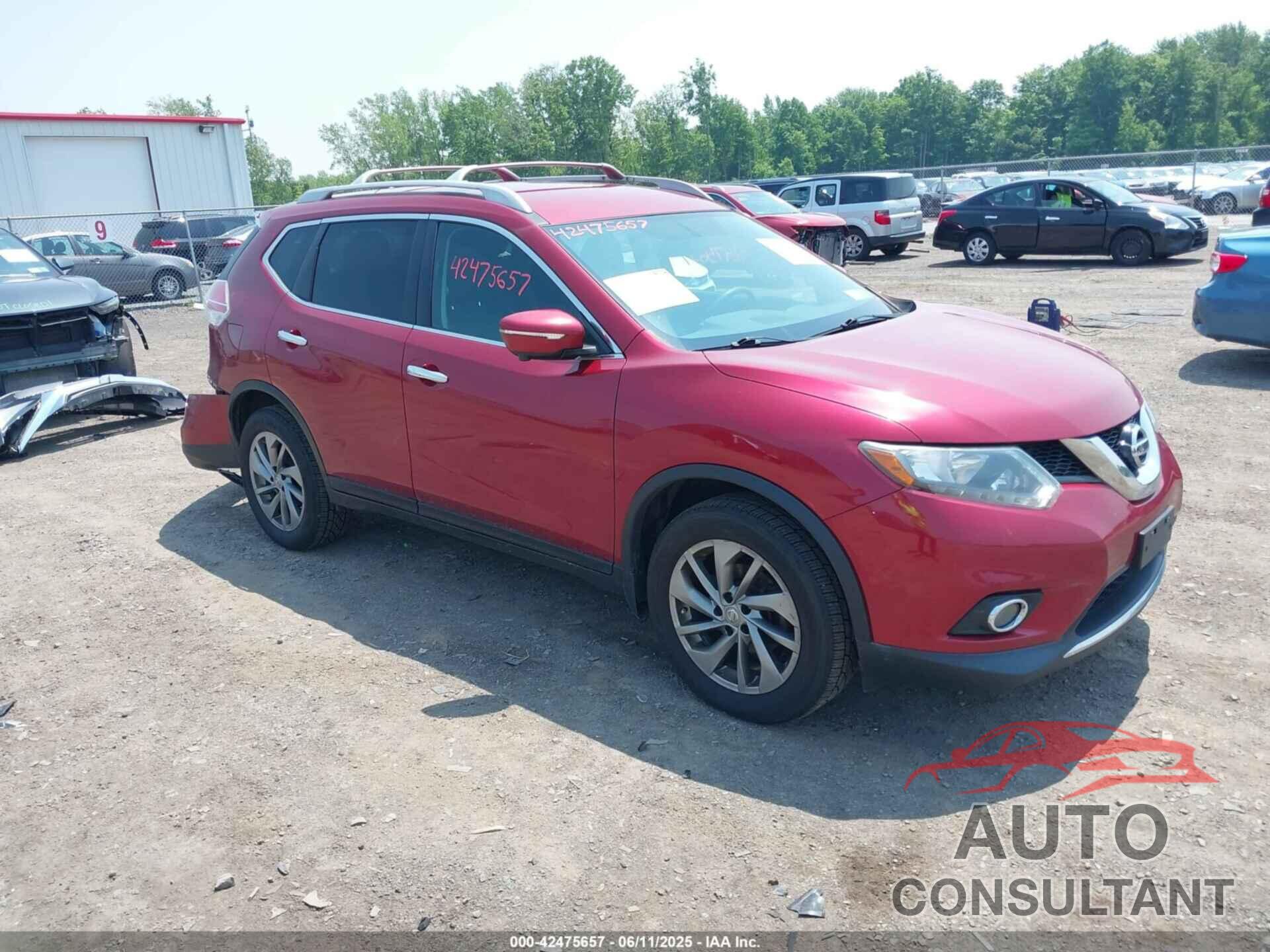 NISSAN ROGUE 2015 - 5N1AT2MV3FC907468