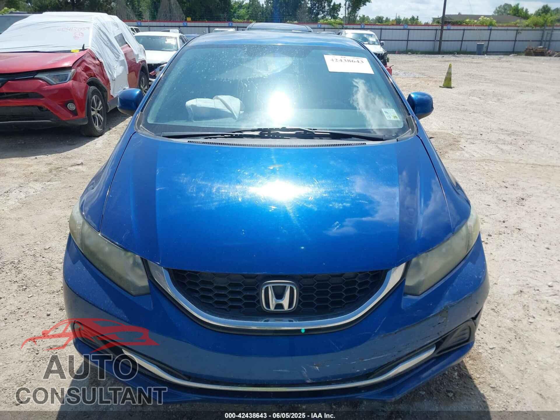 HONDA CIVIC 2013 - 19XFB2F51DE015560