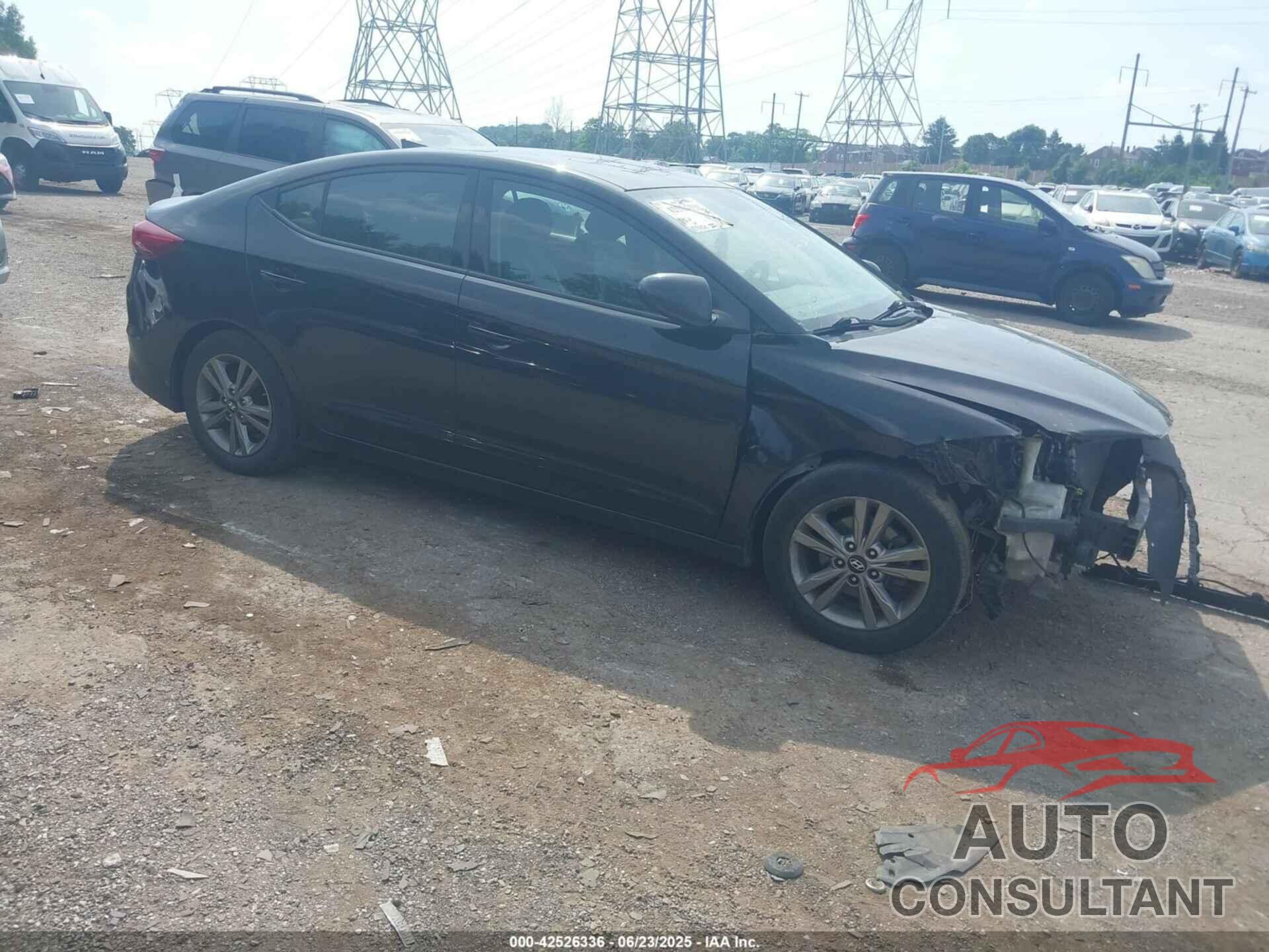 HYUNDAI ELANTRA 2018 - 5NPD84LF4JH374746