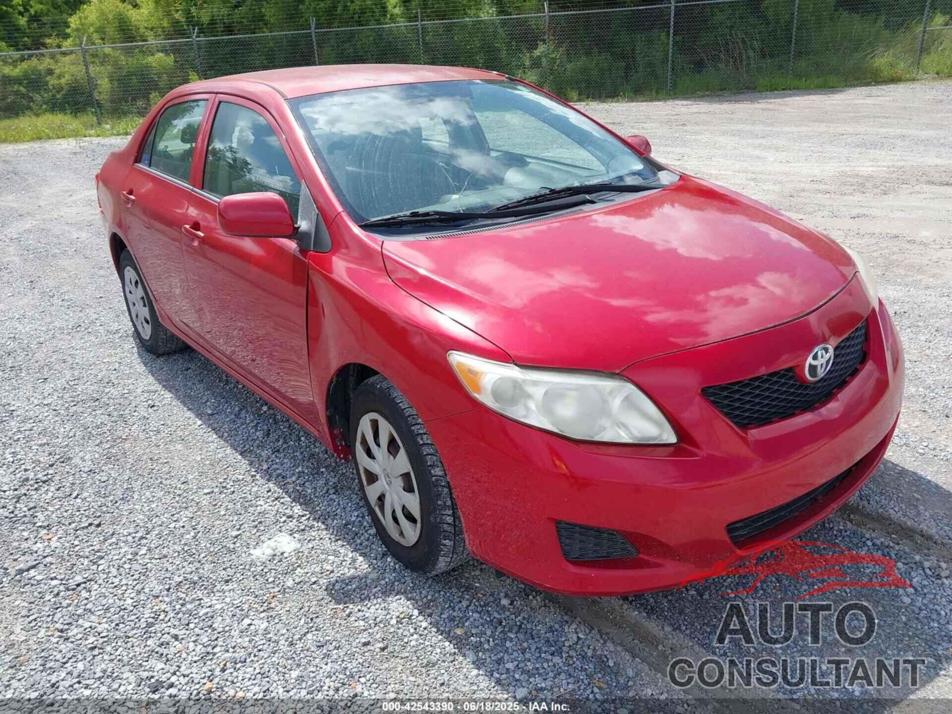TOYOTA COROLLA 2010 - JTDBU4EE3AJ074713