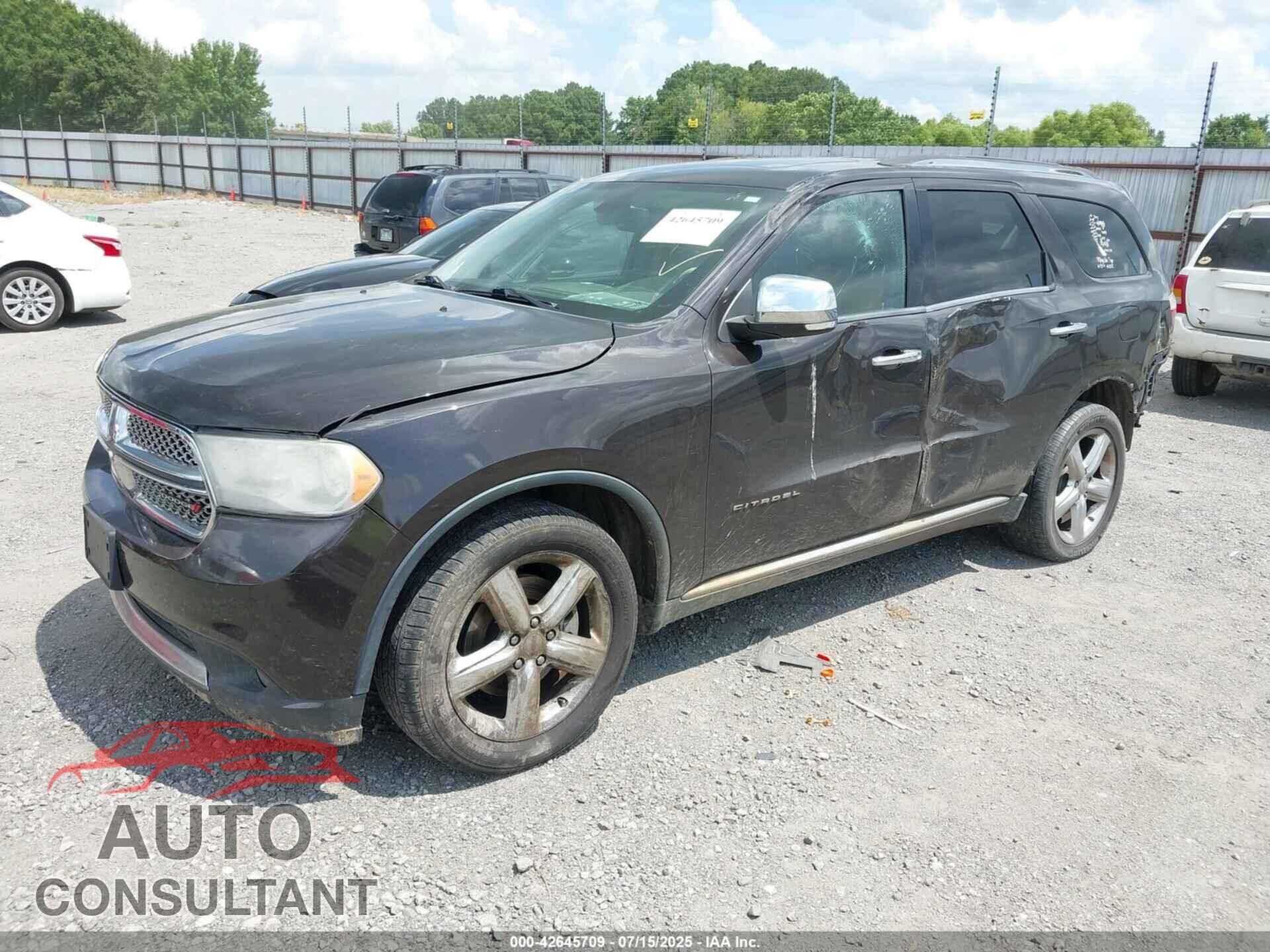 DODGE DURANGO 2013 - 1C4RDHEG3DC562477