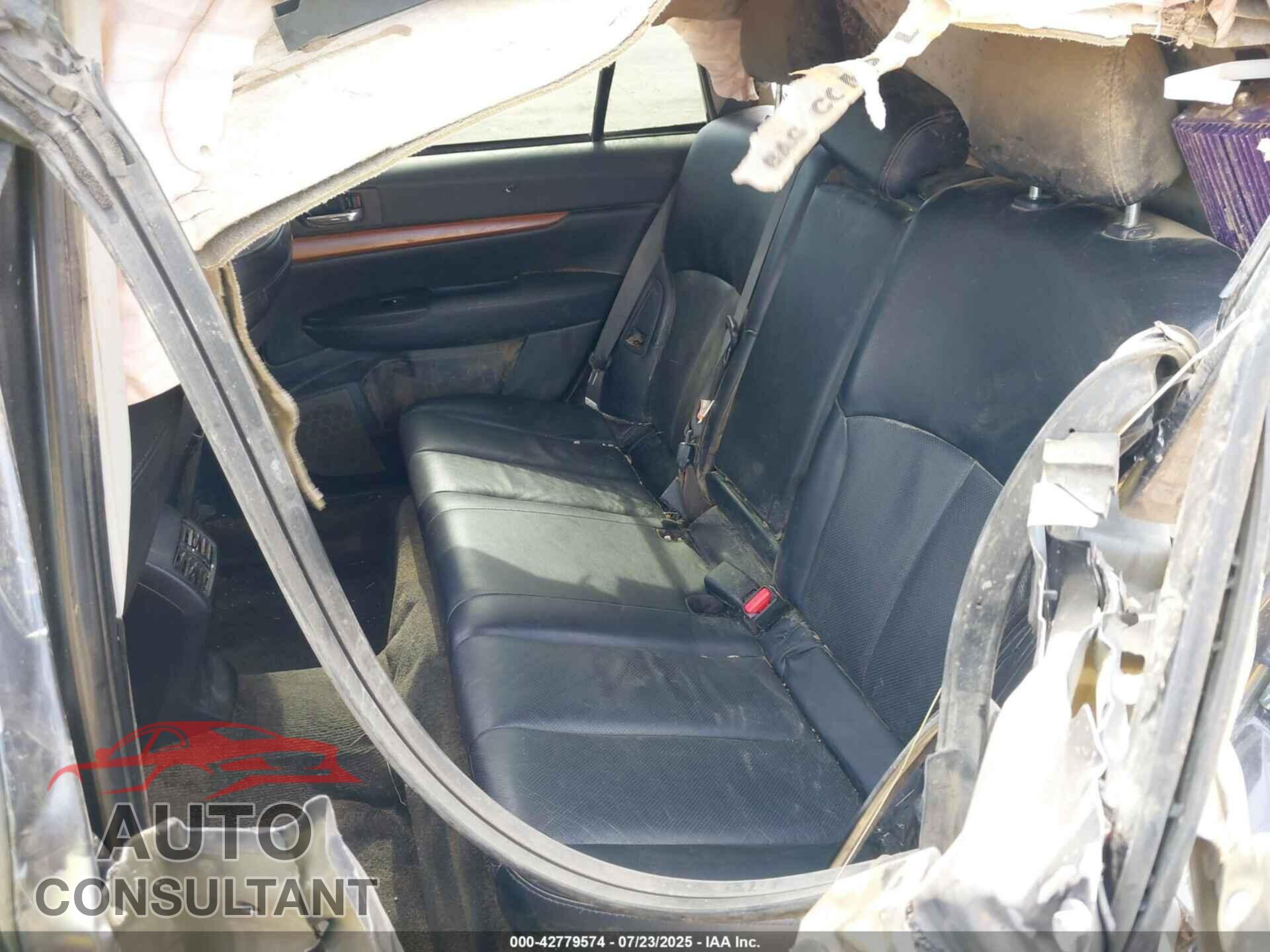 SUBARU OUTBACK 2013 - 4S4BRBLC1D3249178