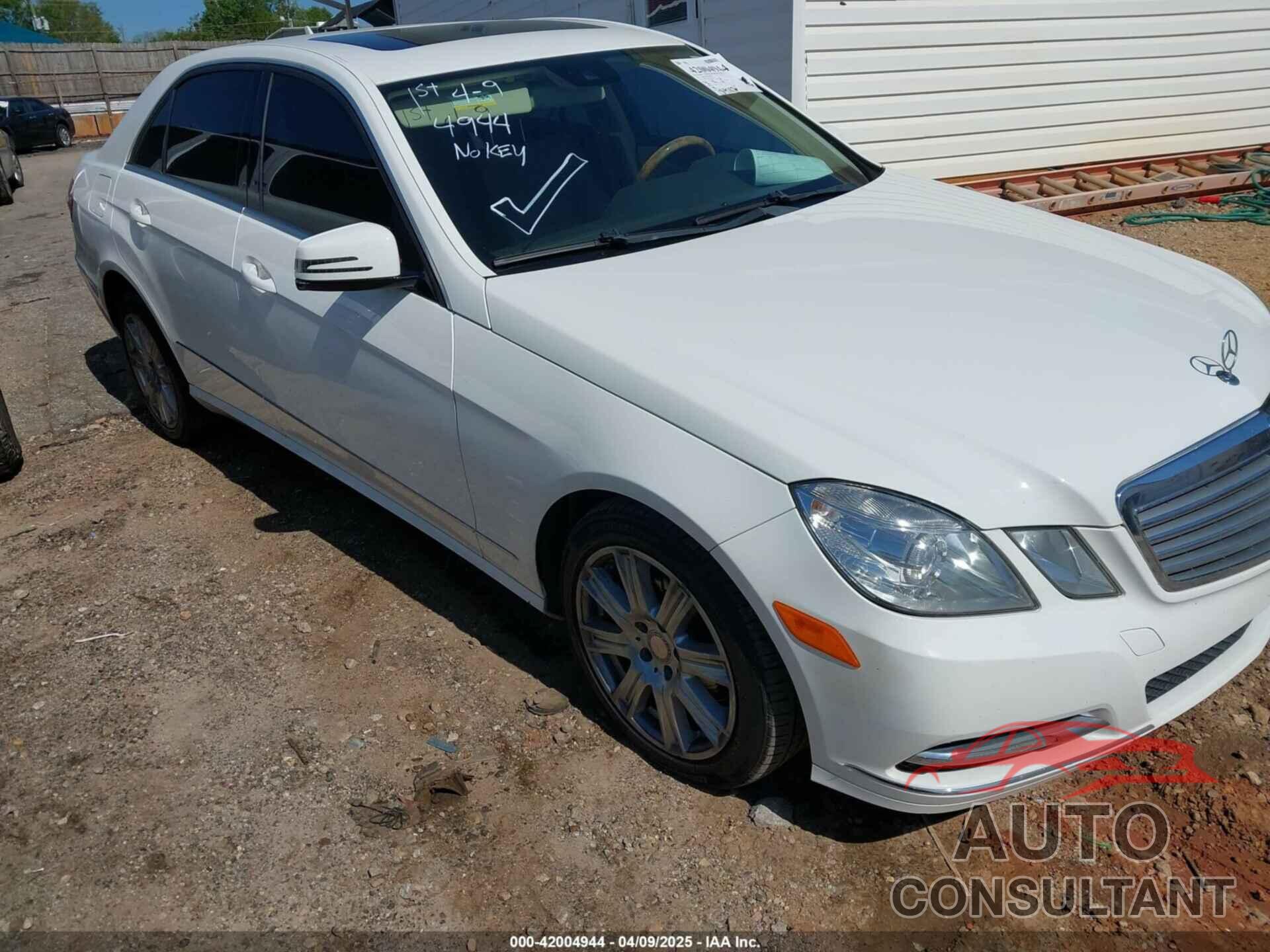 MERCEDES-BENZ E 350 2013 - WDDHF5KB8DA729768