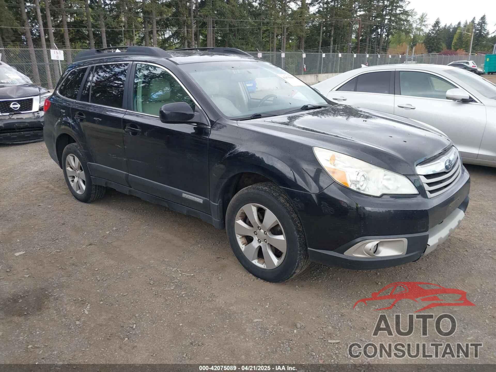 SUBARU OUTBACK 2010 - 4S4BRDKC3A2334442