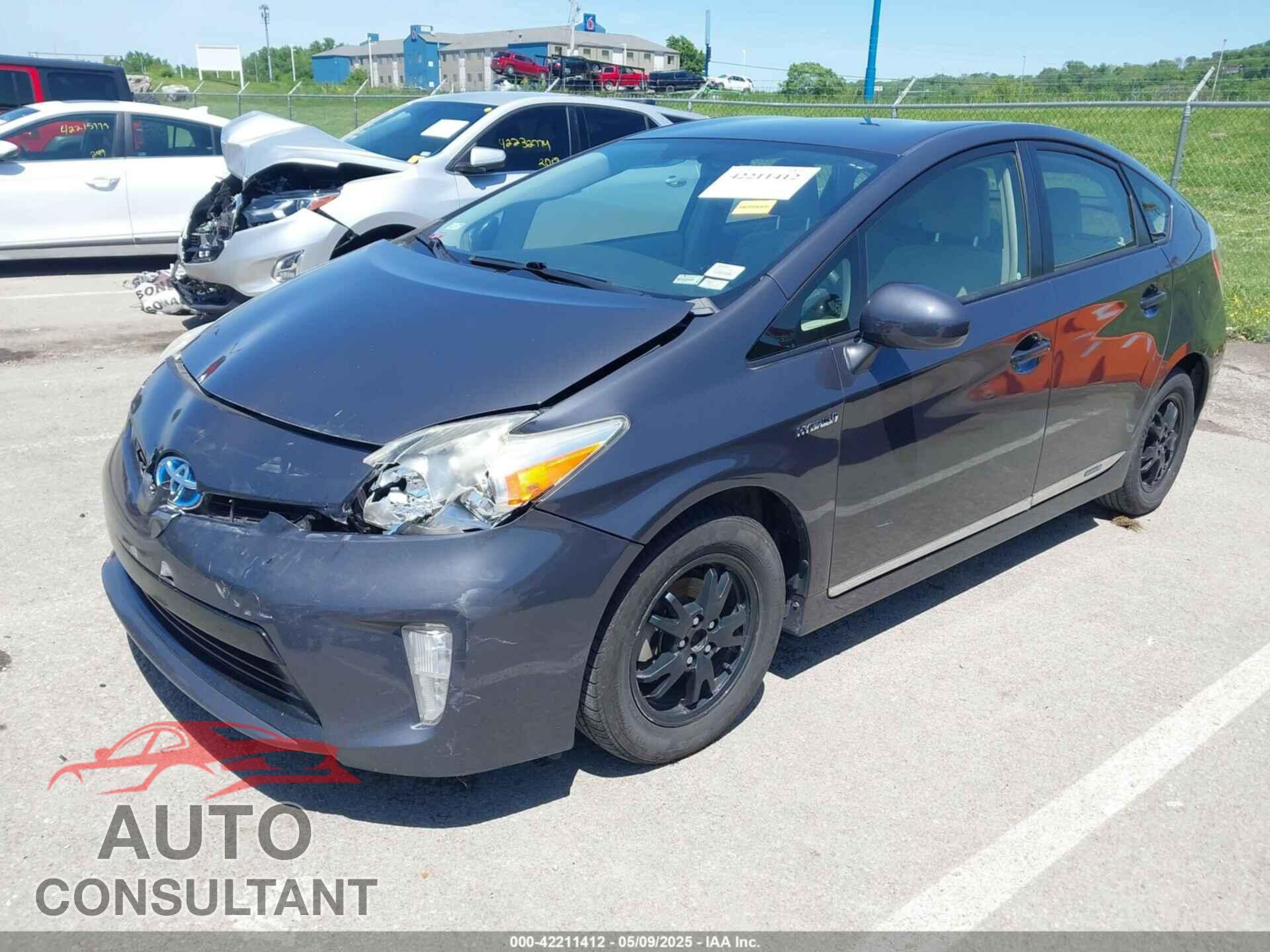 TOYOTA PRIUS 2013 - JTDKN3DU9D1646517