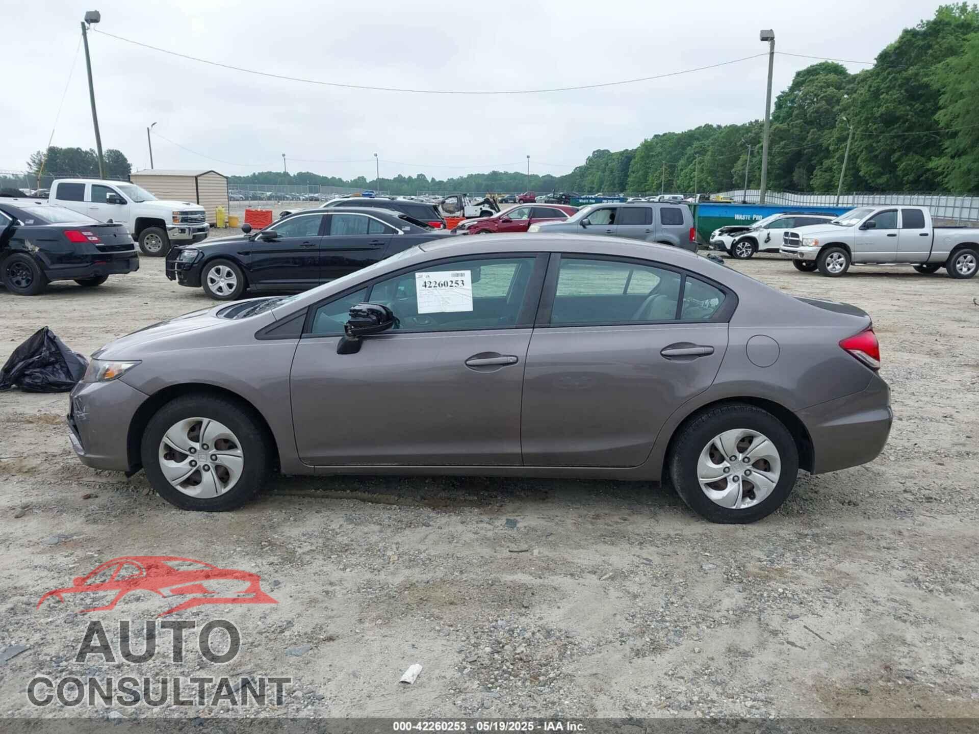 HONDA CIVIC 2014 - 19XFB2F57EE042683