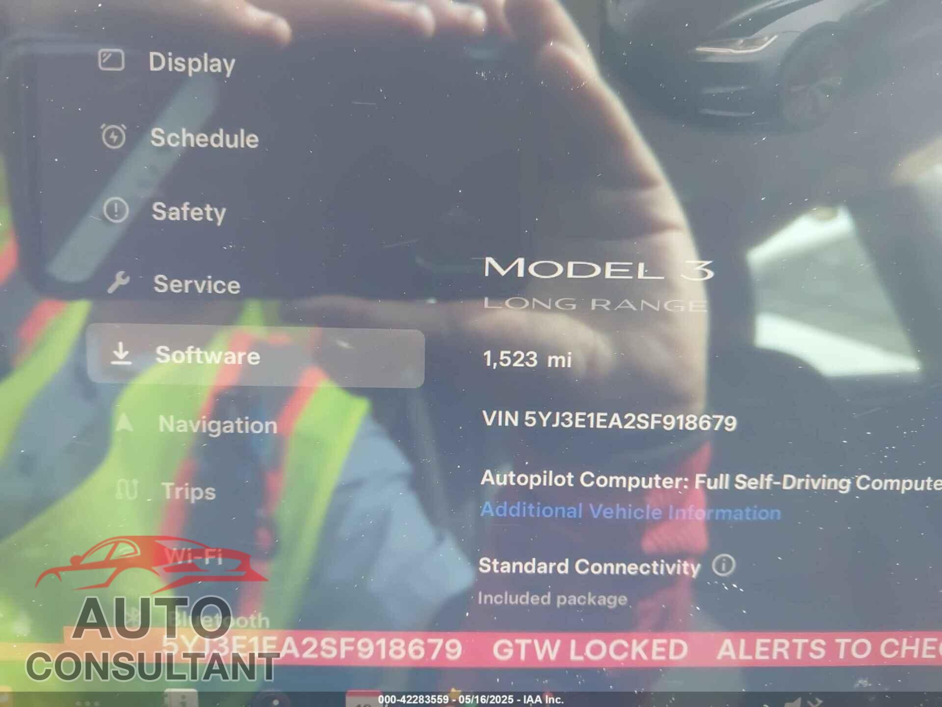 TESLA MODEL 3 2025 - 5YJ3E1EA2SF918679