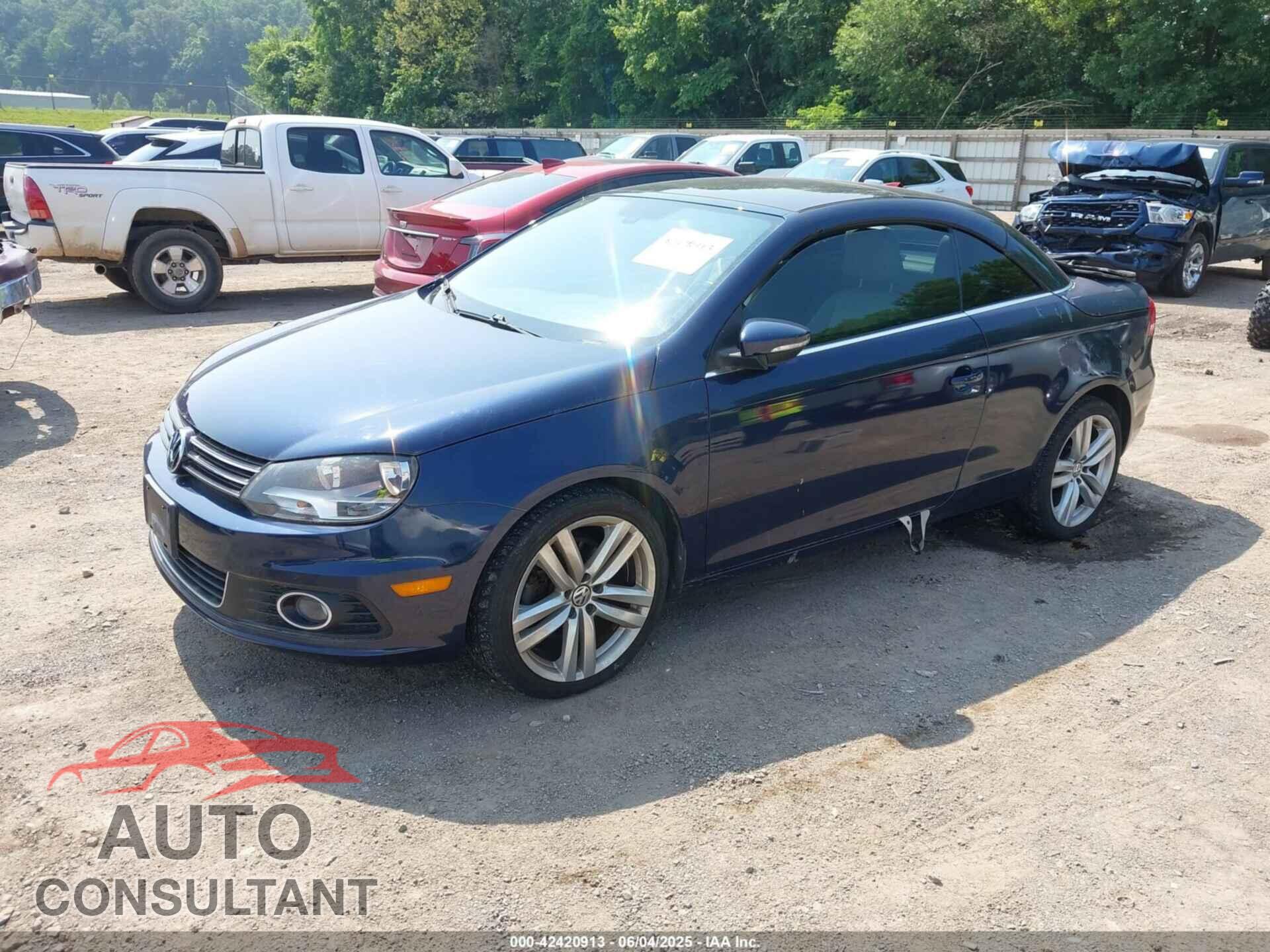 VOLKSWAGEN EOS 2012 - WVWFW7AH6CV002719