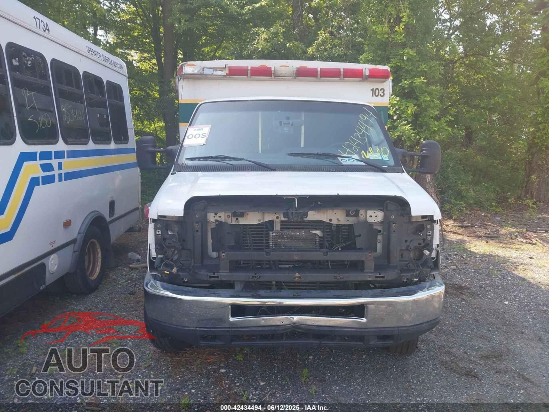 FORD E-350 CUTAWAY 2012 - 1FDWE3FS9CDB10186