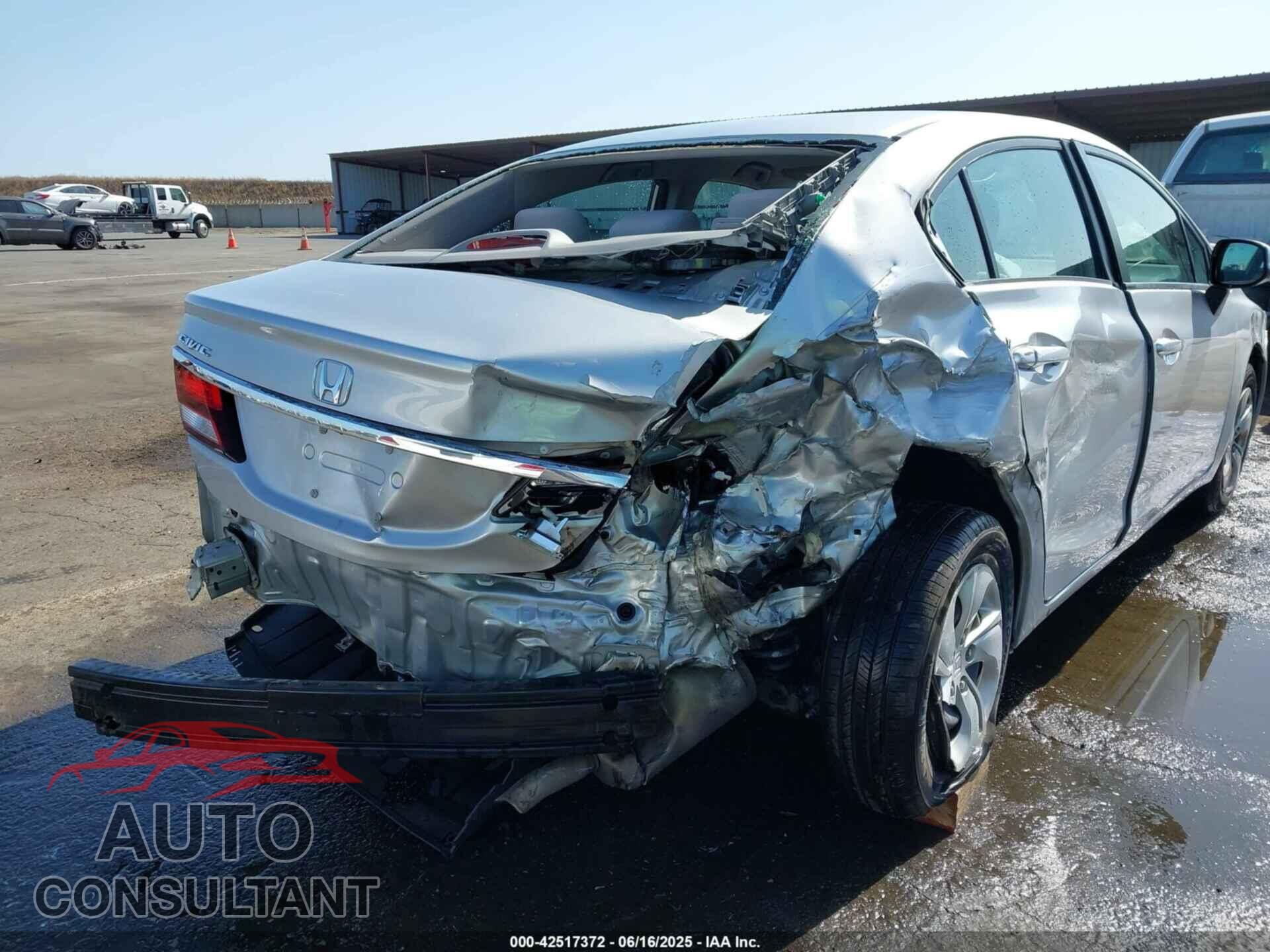 HONDA CIVIC 2013 - 19XFB2F59DE202576