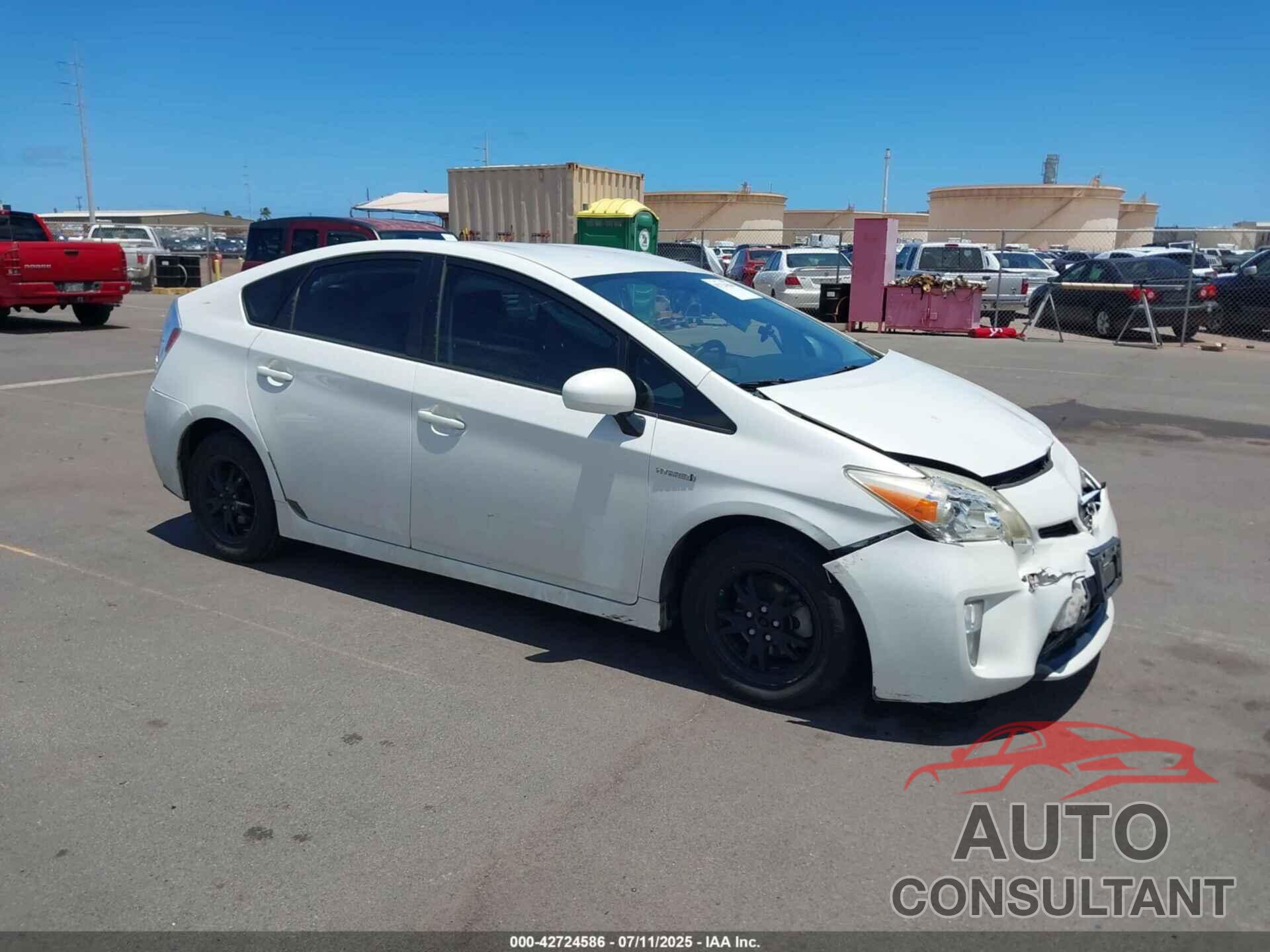 TOYOTA PRIUS 2014 - JTDKN3DU2E0357518
