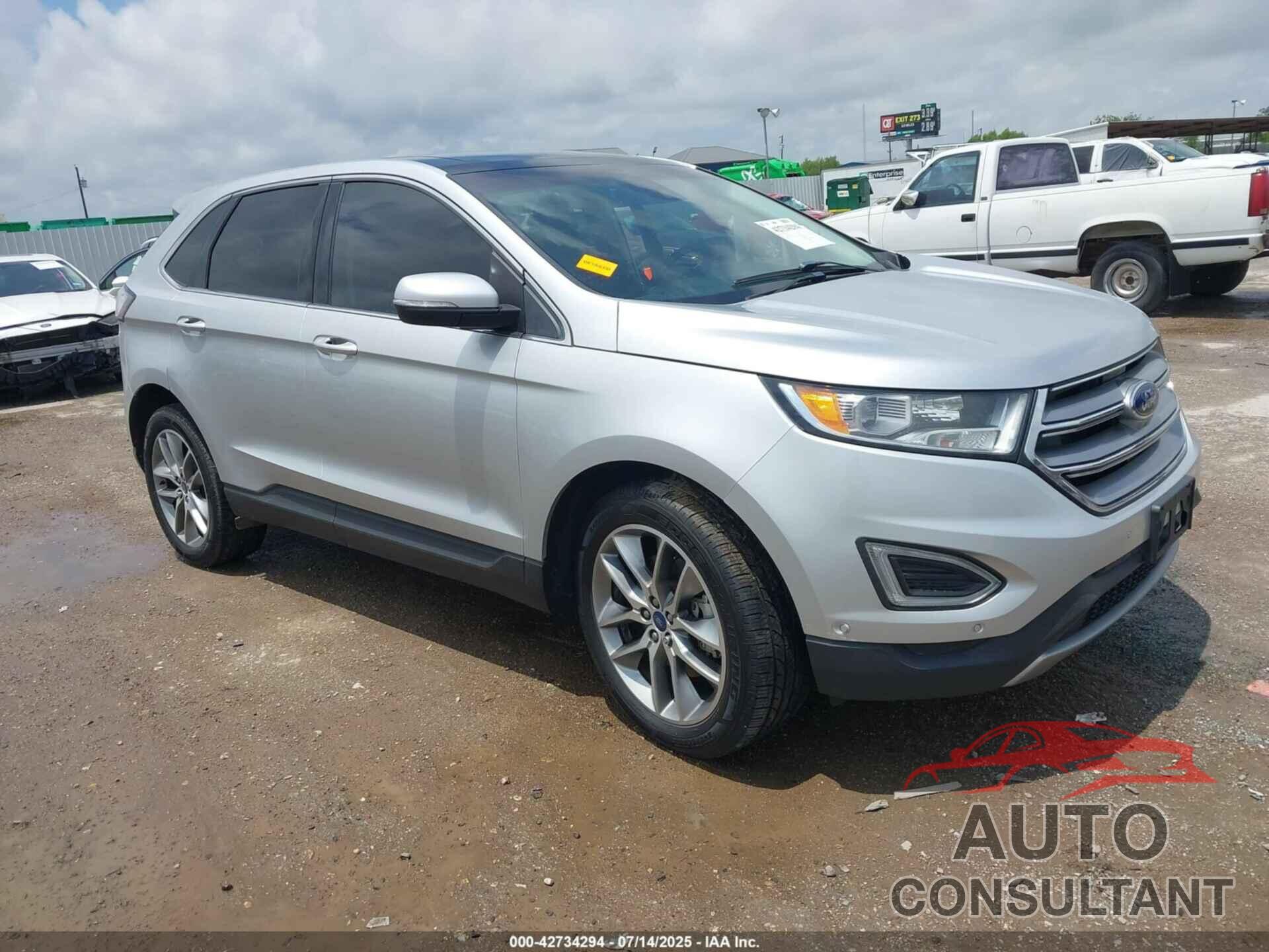 FORD EDGE 2017 - 2FMPK3K85HBC02206