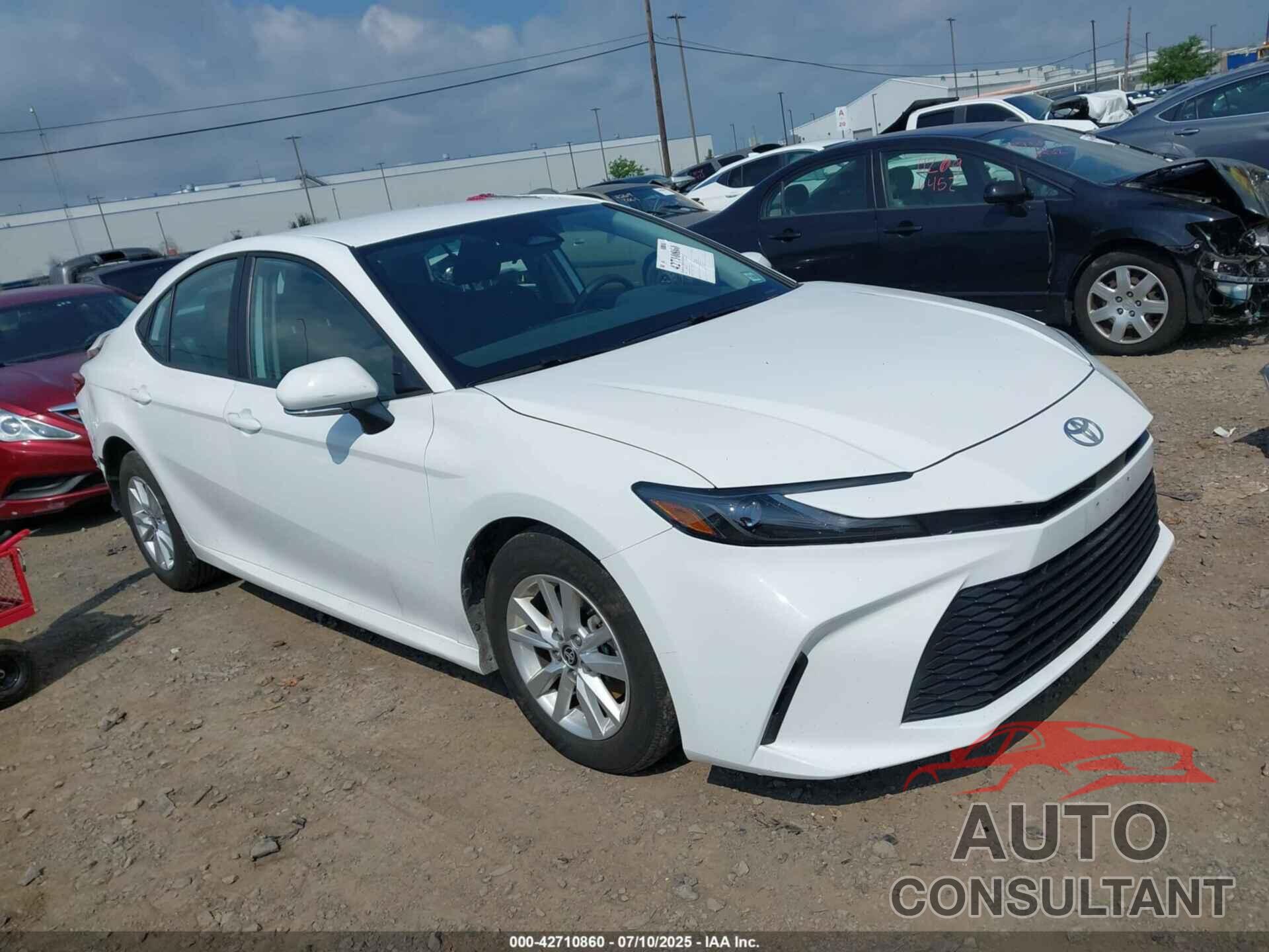 TOYOTA CAMRY 2025 - 4T1DAACK3SU519438