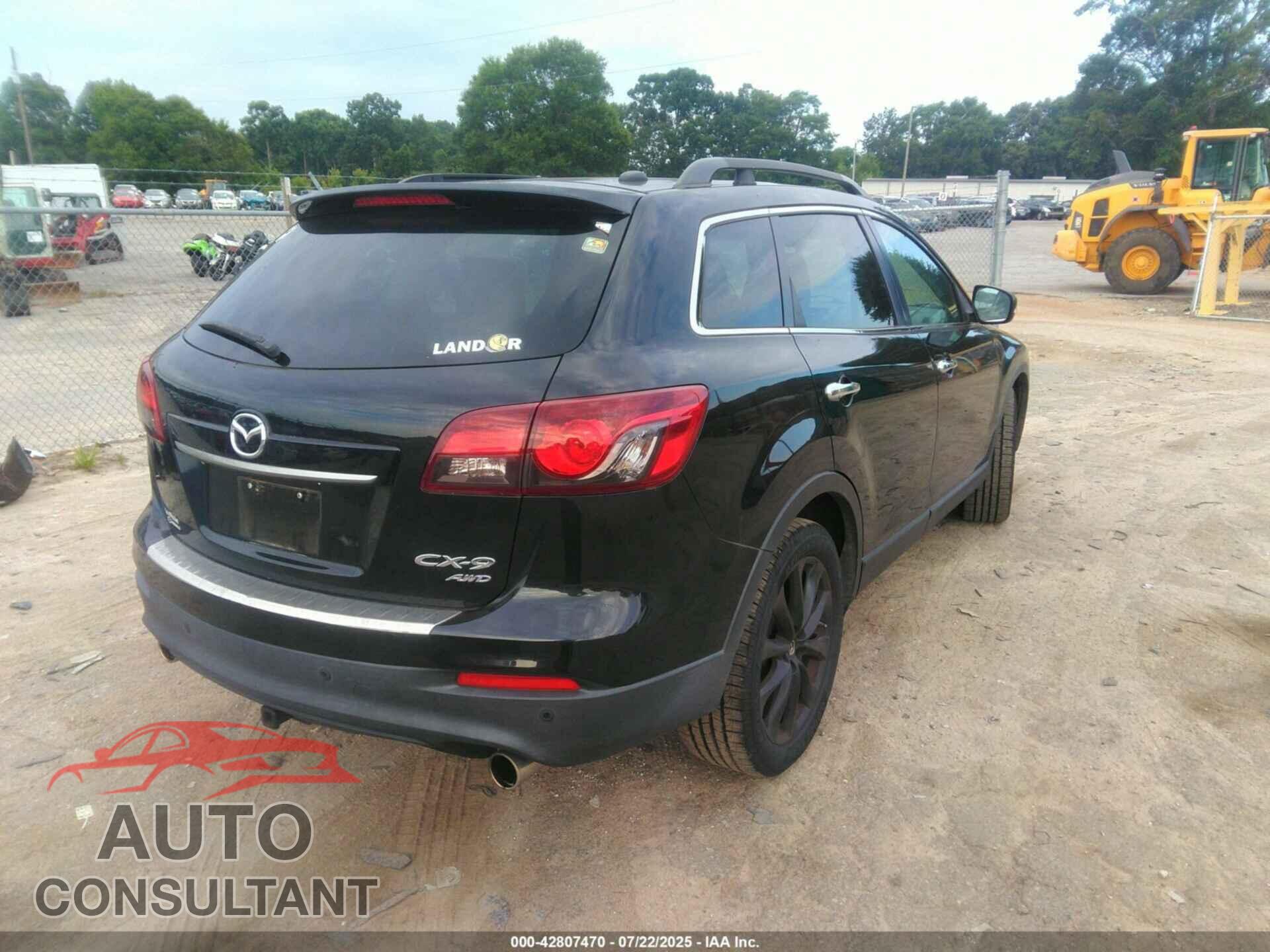 MAZDA CX-9 2014 - JM3TB3DA2E0434401