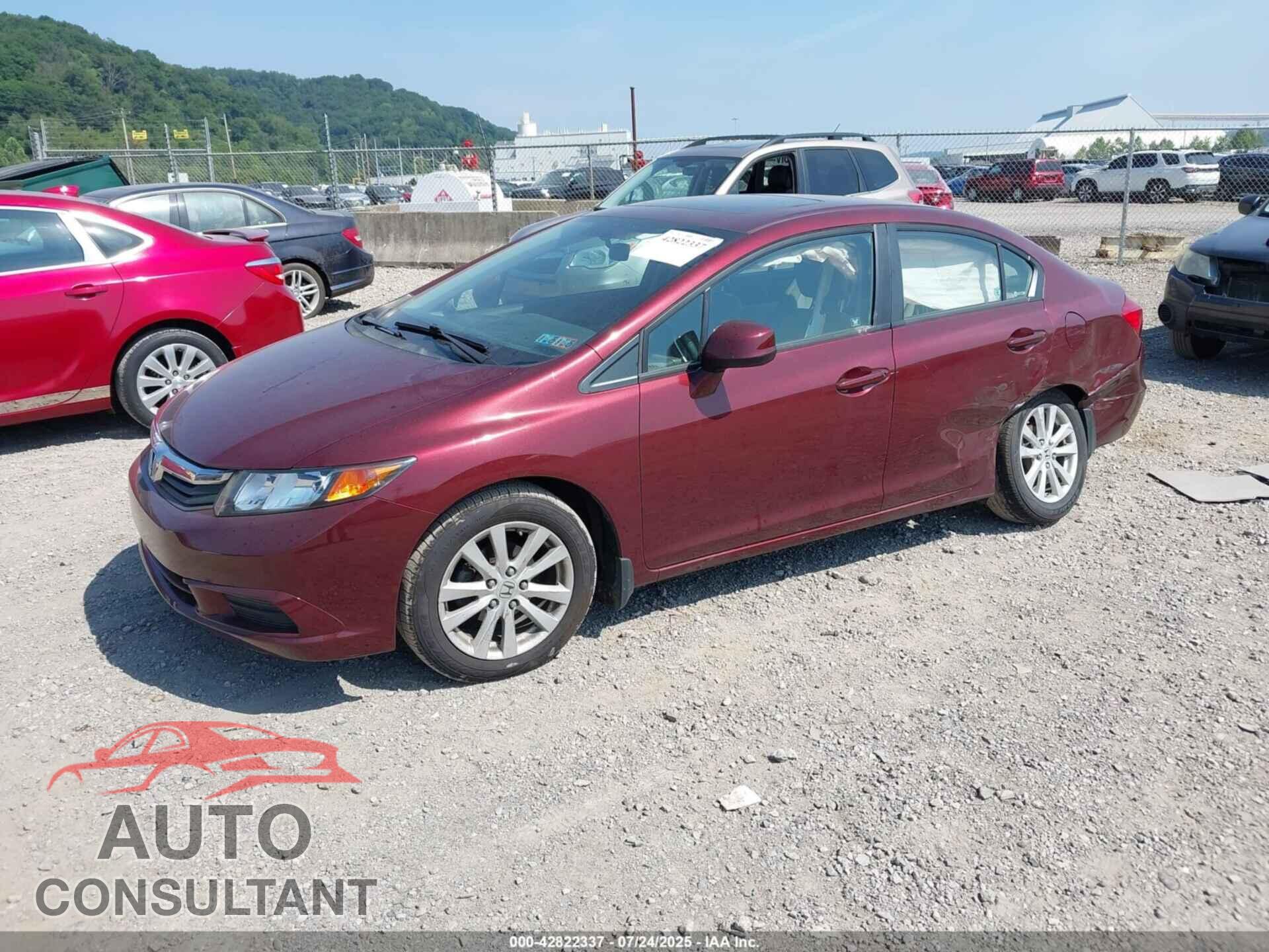 HONDA CIVIC 2012 - 2HGFB2F99CH592733