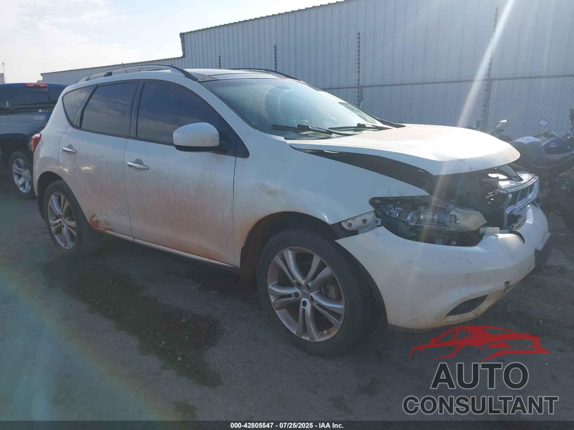 NISSAN MURANO 2011 - JN8AZ1MU2BW066793