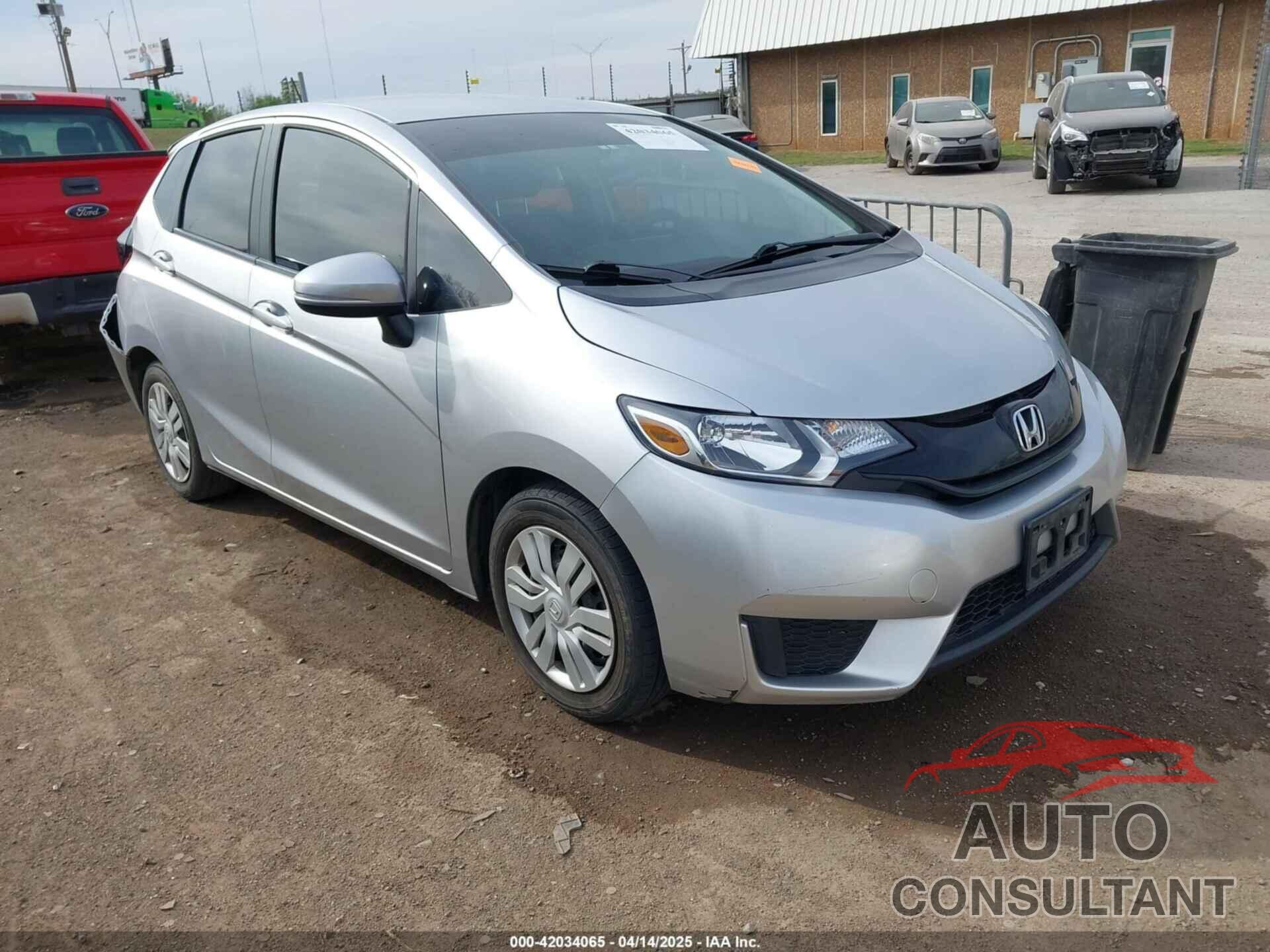 HONDA FIT 2016 - JHMGK5H59GX007891