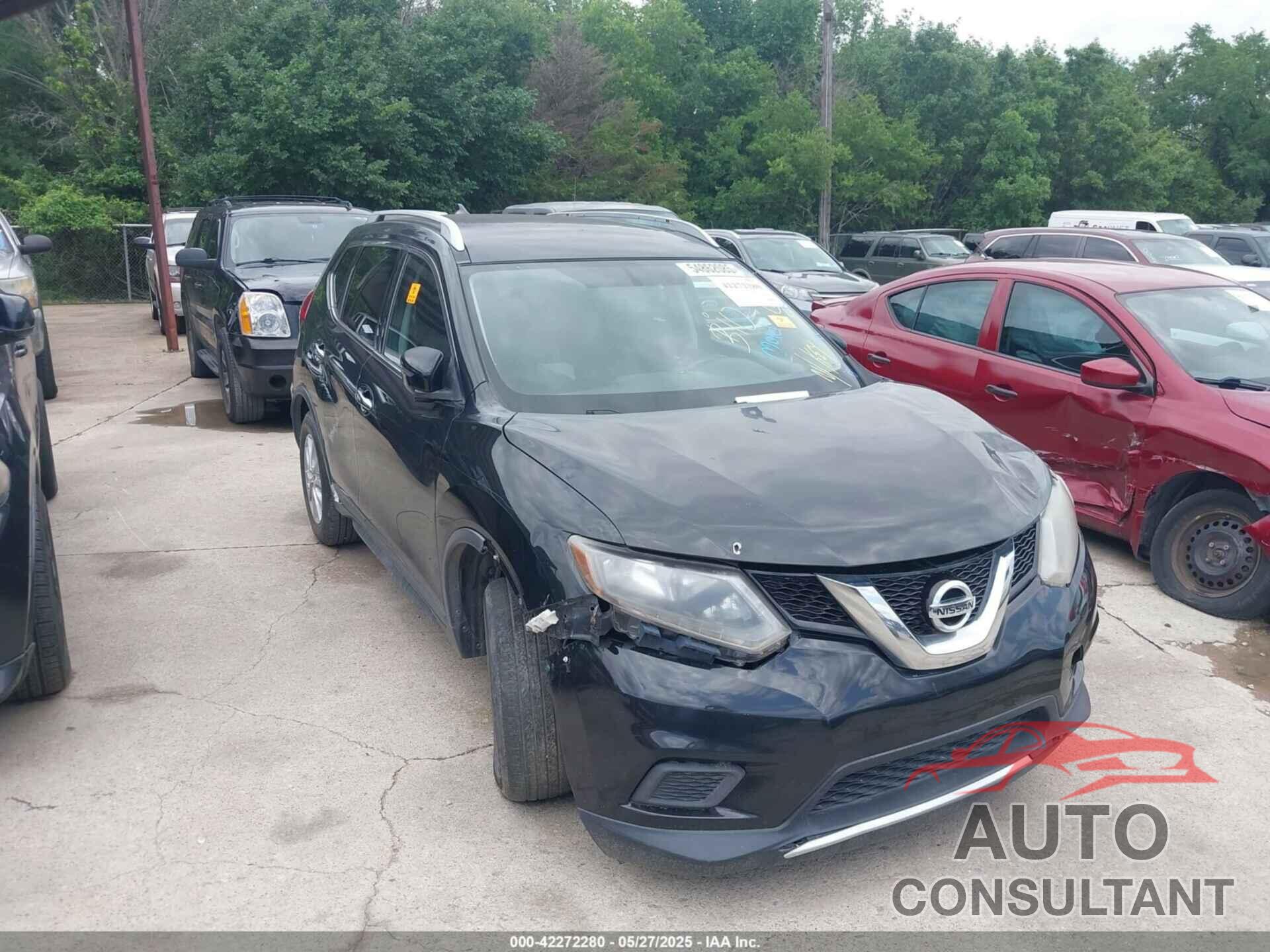 NISSAN ROGUE 2017 - KNMAT2MT5HP539308
