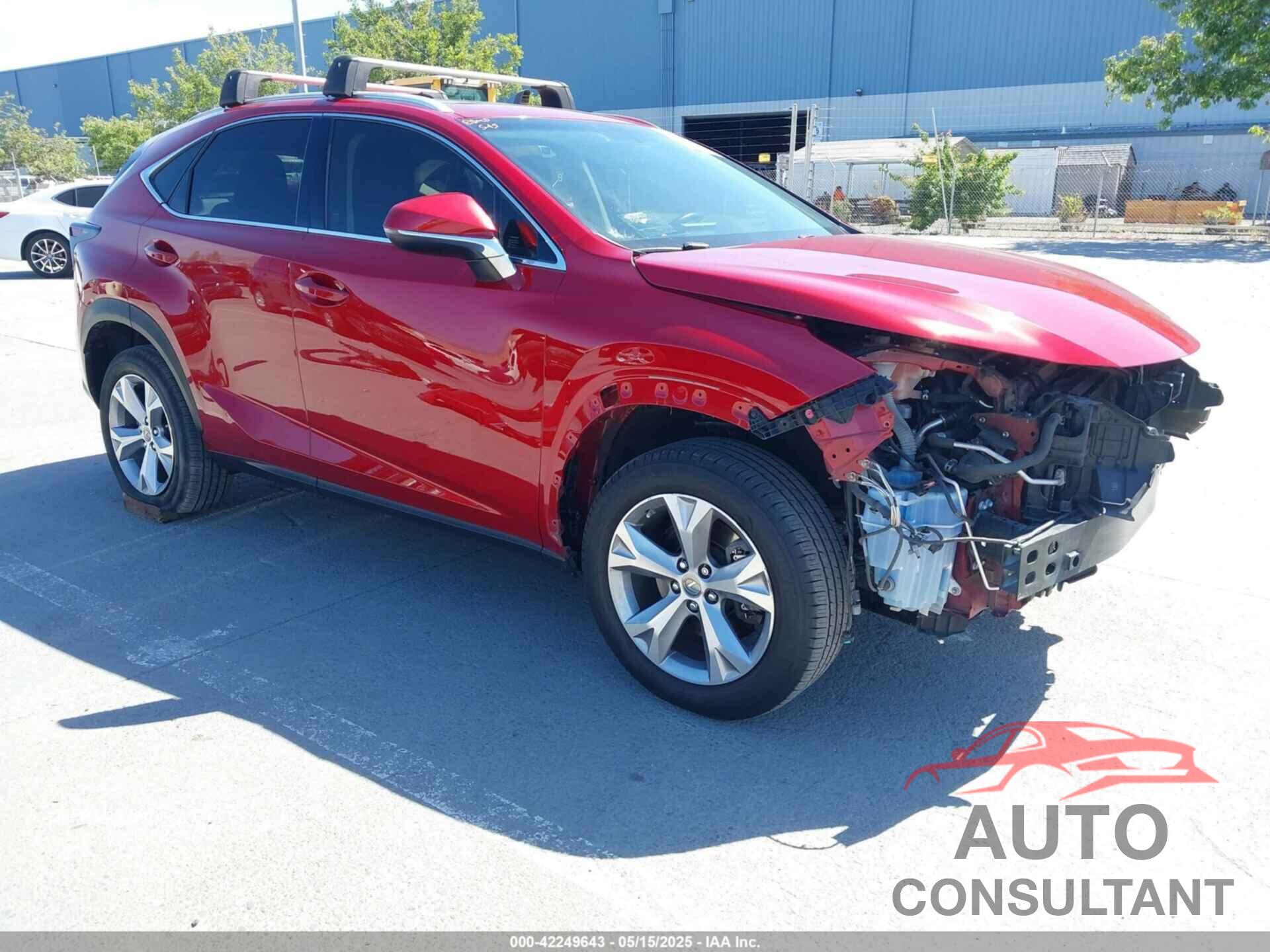 LEXUS NX 200T 2017 - JTJBARBZ0H2129875