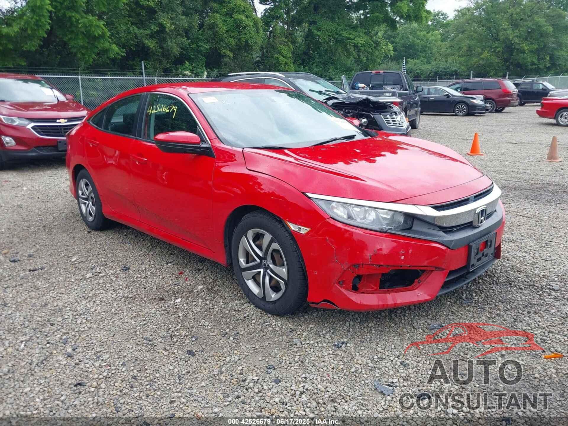 HONDA CIVIC 2017 - 2HGFC2F56HH502830