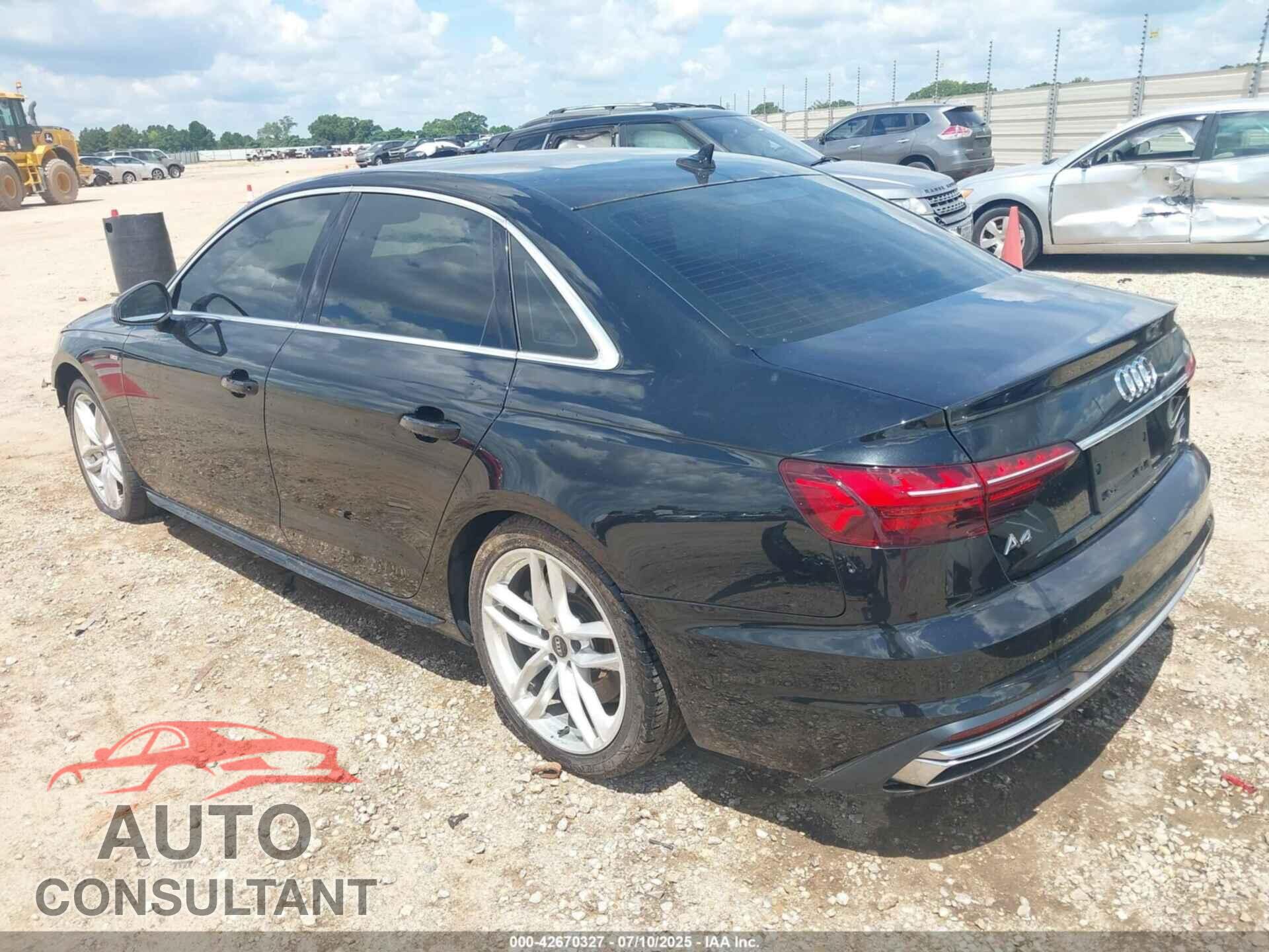 AUDI A4 2022 - WAUEAAF49NN013209