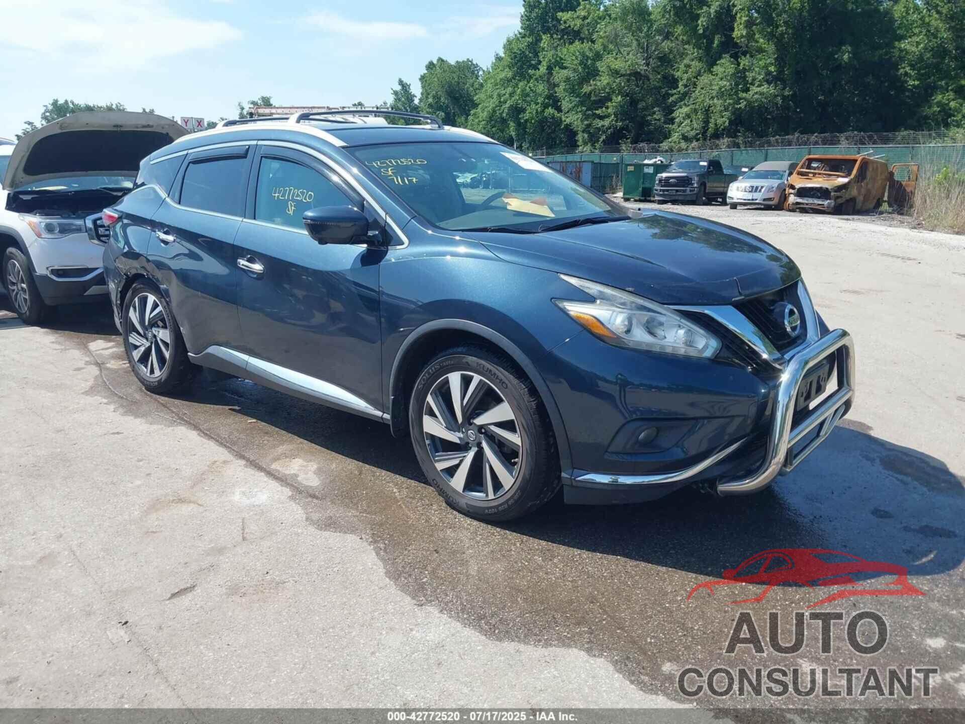 NISSAN MURANO 2016 - 5N1AZ2MH1GN164582