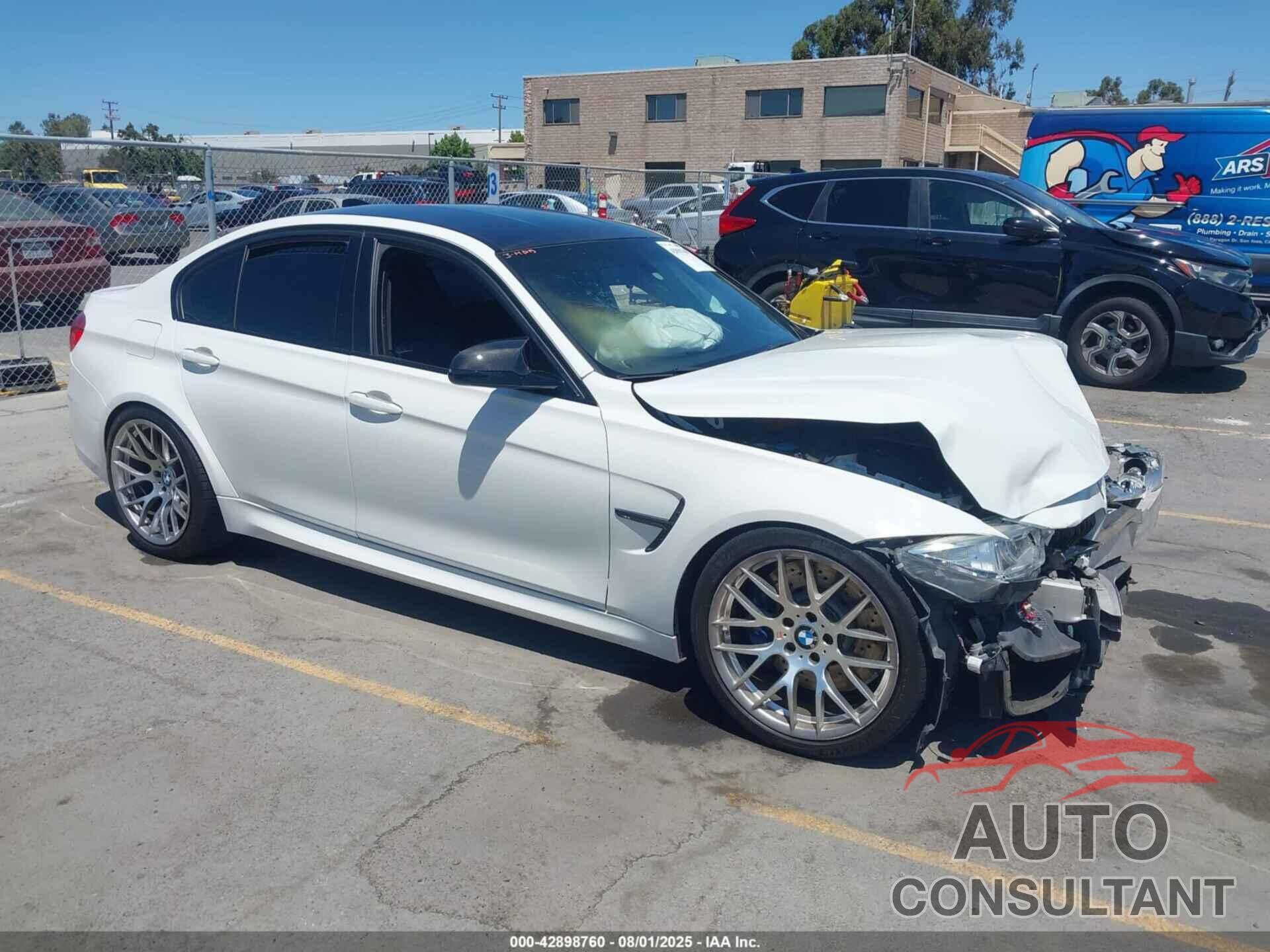 BMW M3 2017 - WBS8M9C50H5G84593