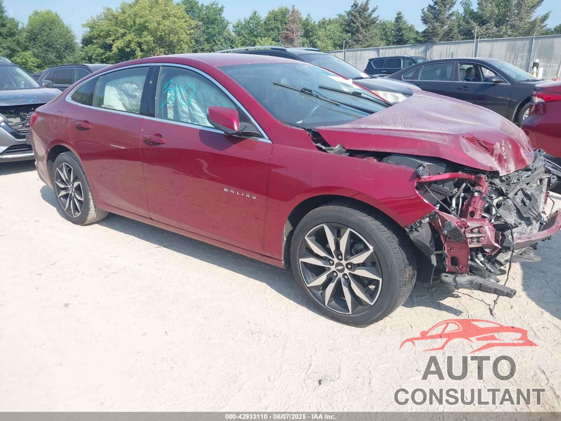 CHEVROLET MALIBU 2017 - 1G1ZE5ST7HF287867
