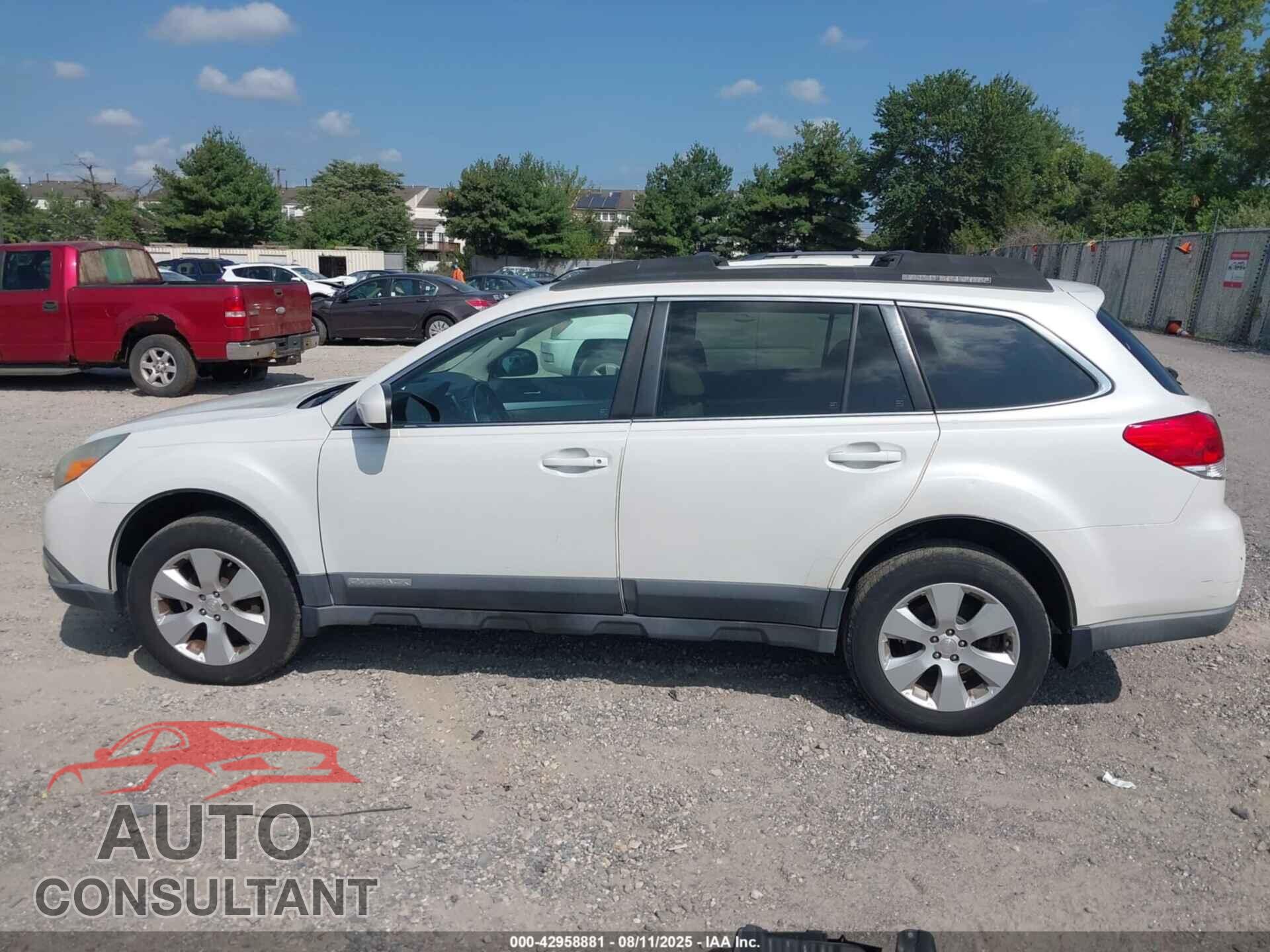 SUBARU OUTBACK 2011 - 4S4BRBCC9B3441350