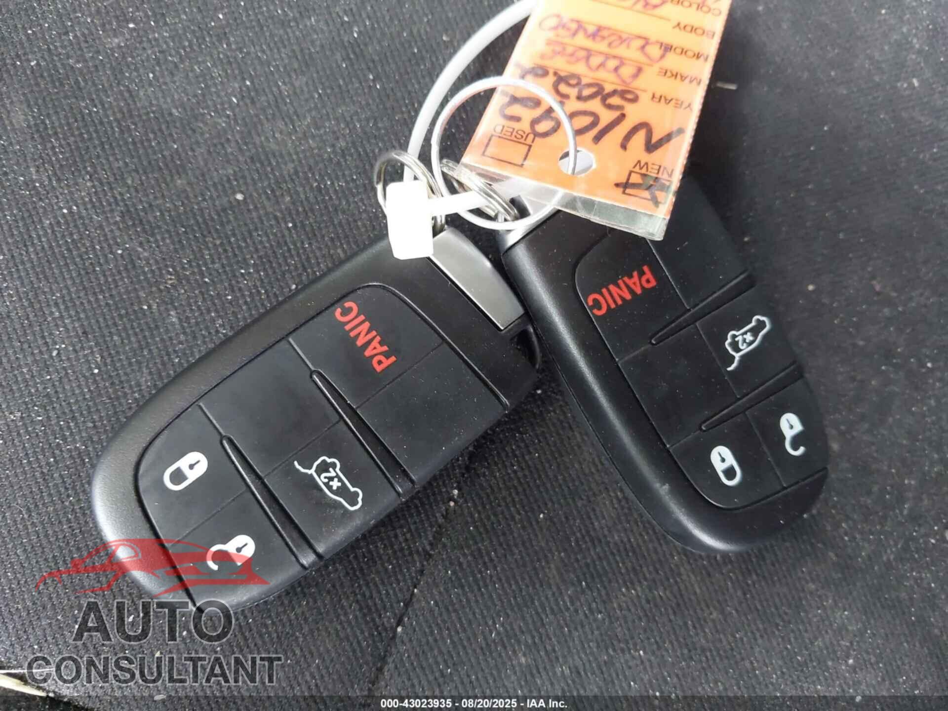 DODGE DURANGO 2022 - 1C4SDJFTXNC192585