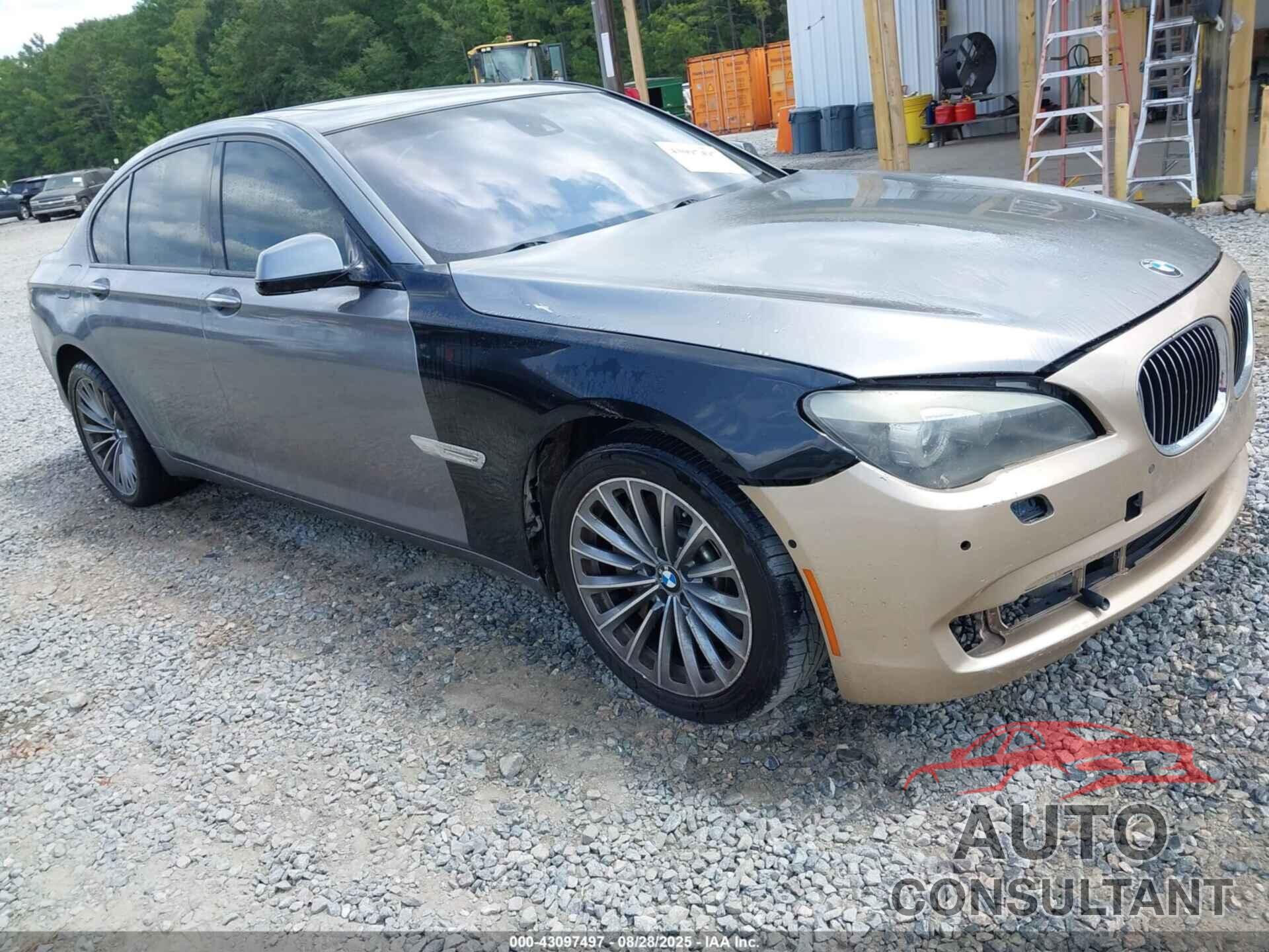 BMW 750I 2011 - WBAKA8C55BCY36509