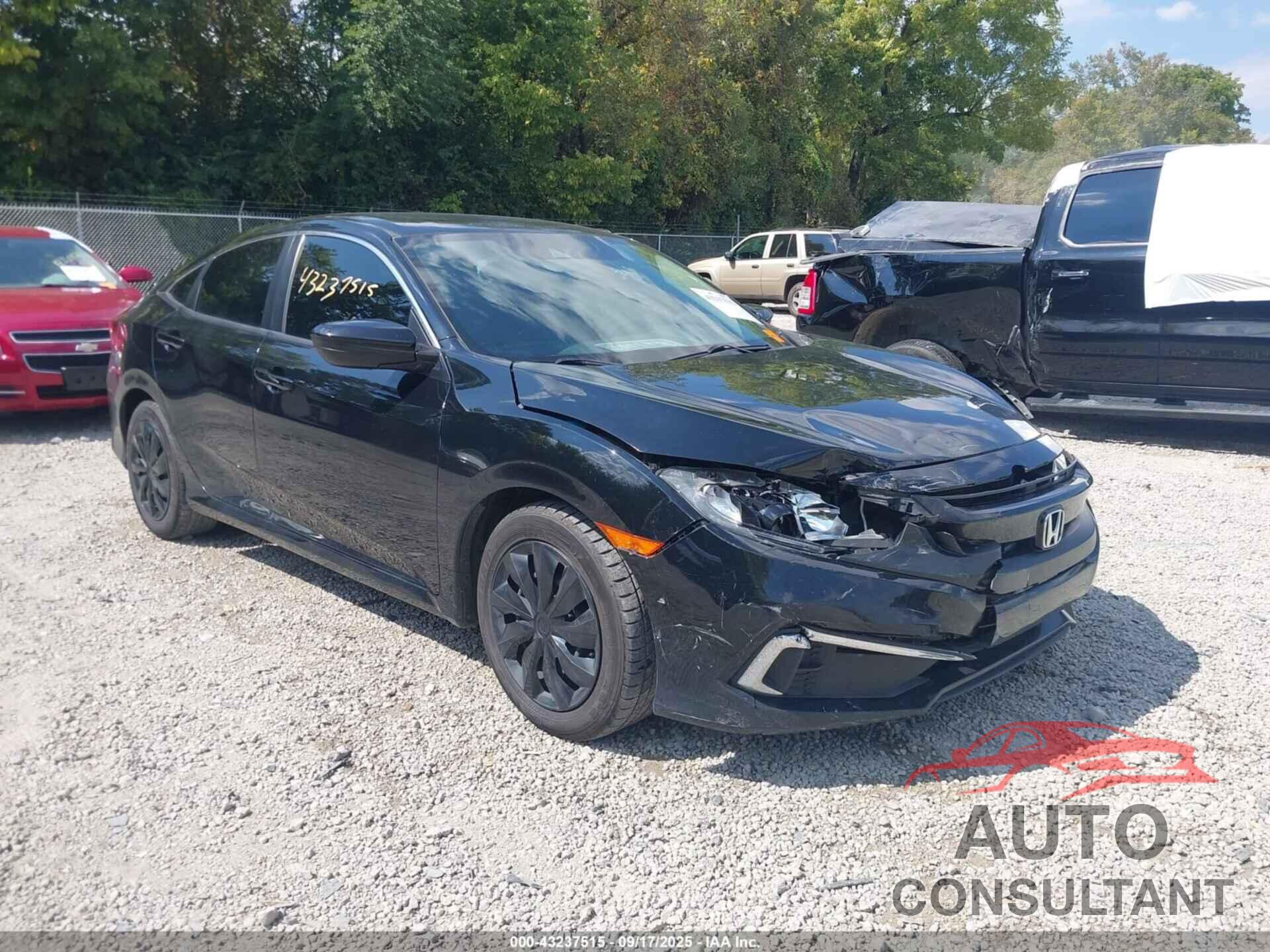 HONDA CIVIC 2019 - 2HGFC2F65KH514452