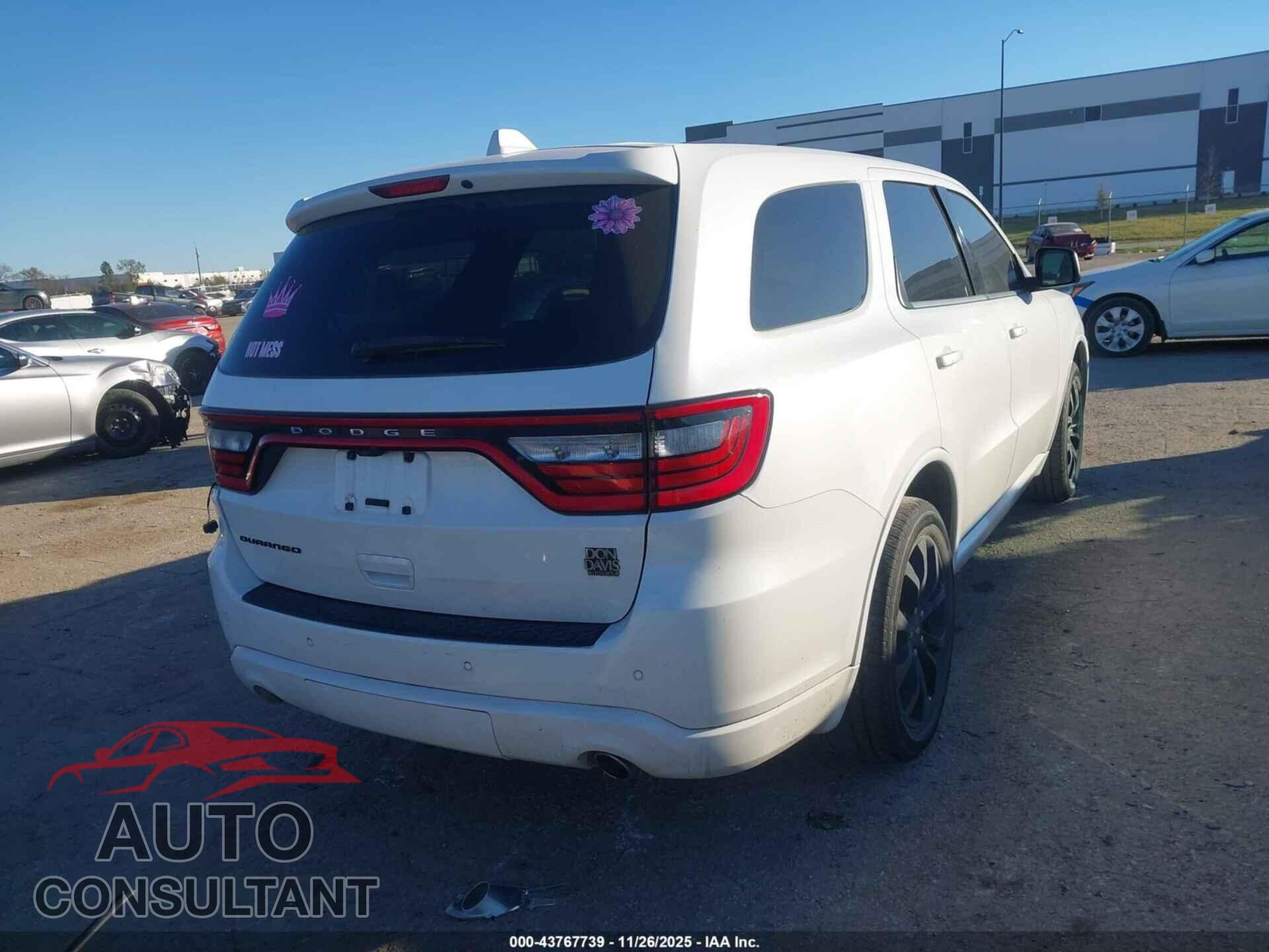 DODGE DURANGO 2020 - 1C4RDHAG5LC324960