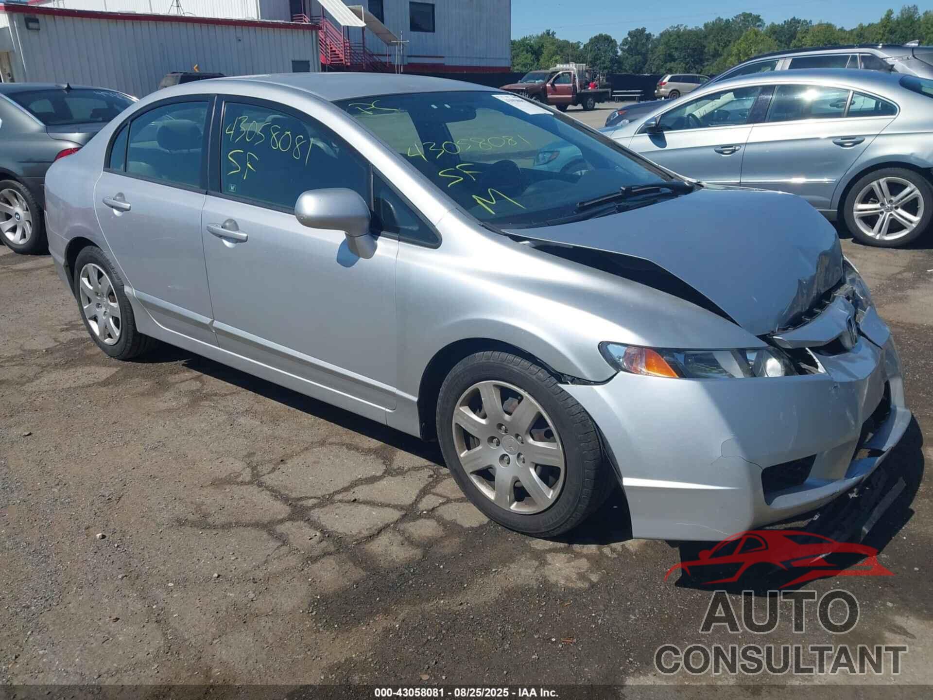 HONDA CIVIC 2011 - 2HGFA1F56BH304014
