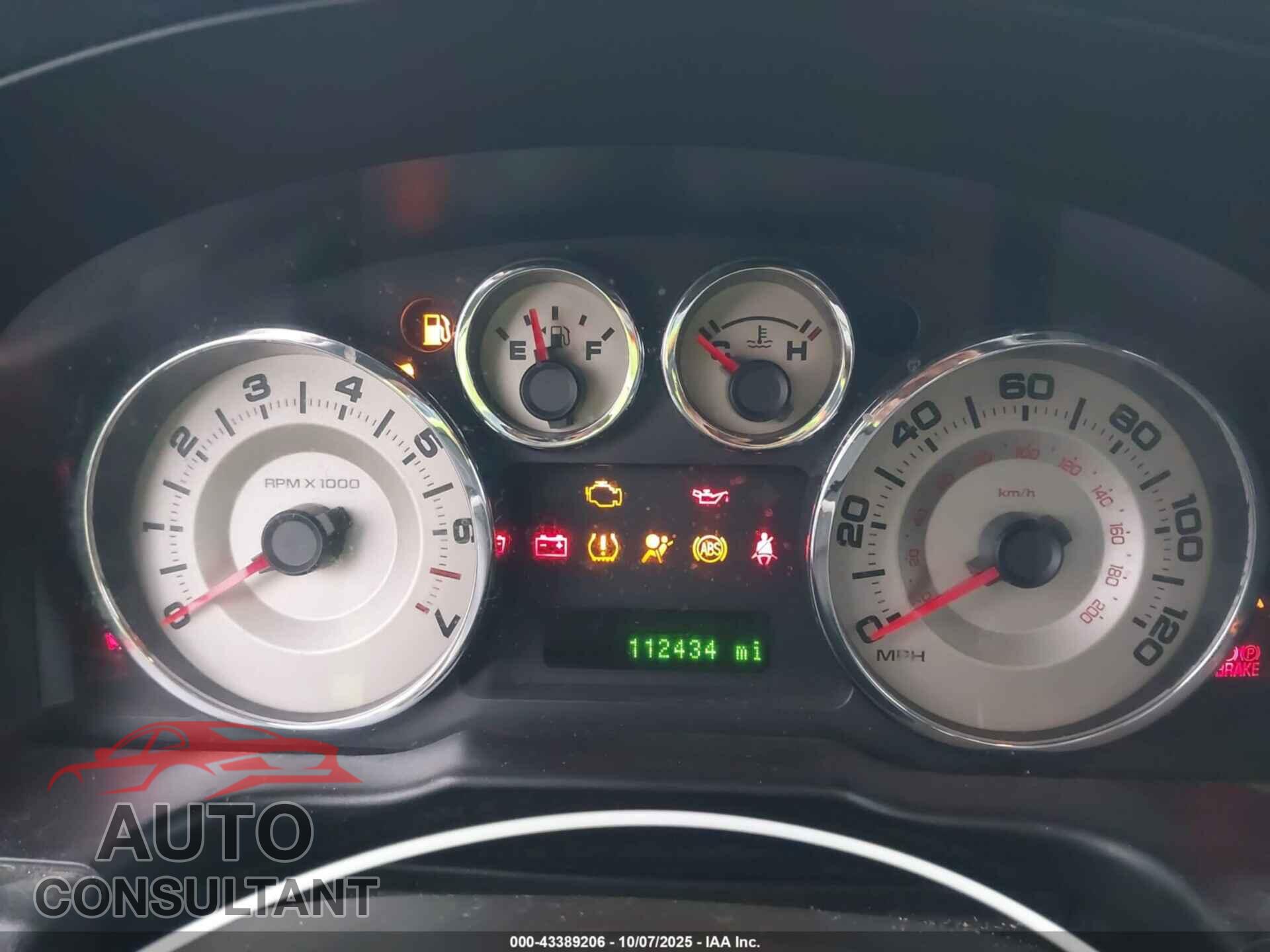 FORD EDGE 2010 - 2FMDK3JC2ABA86624