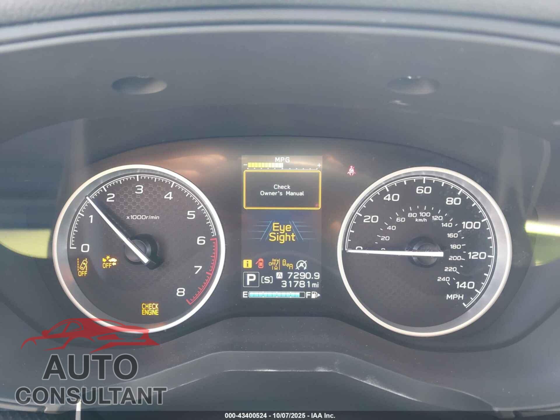 SUBARU FORESTER 2023 - JF2SKAEC2PH415345