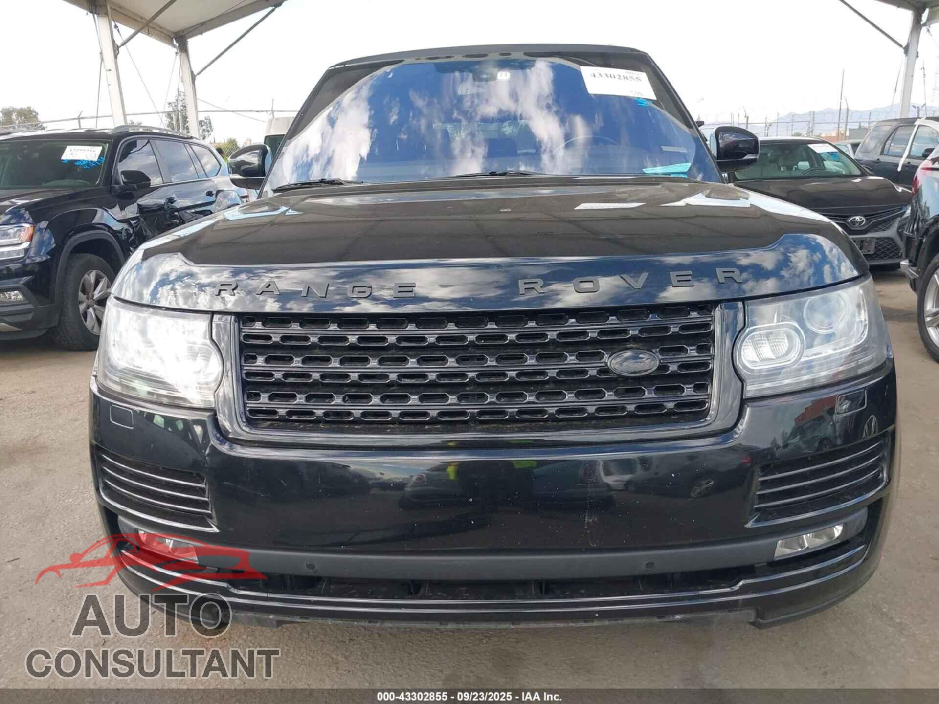 LAND ROVER RANGE ROVER 2013 - SALGS2DF6DA108232