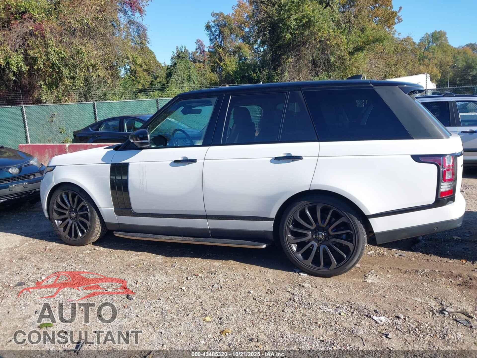 LAND ROVER RANGE ROVER 2017 - SALGS2FE5HA336720