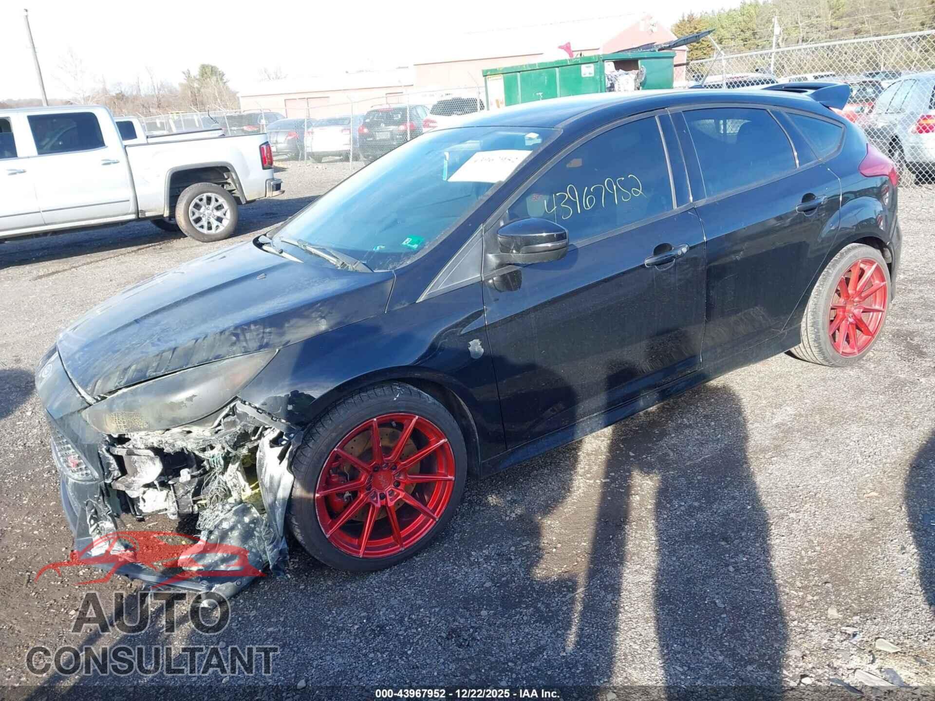 FORD FOCUS ST 2017 - 1FADP3L91HL294615