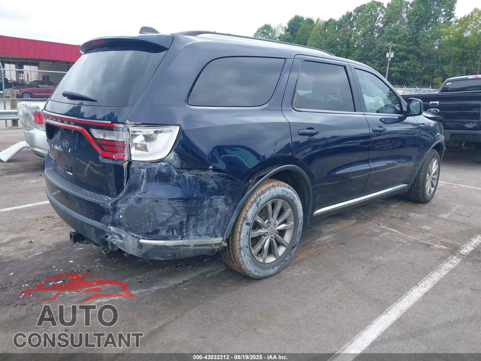 DODGE DURANGO 2017 - 1C4RDHAG2HC770958