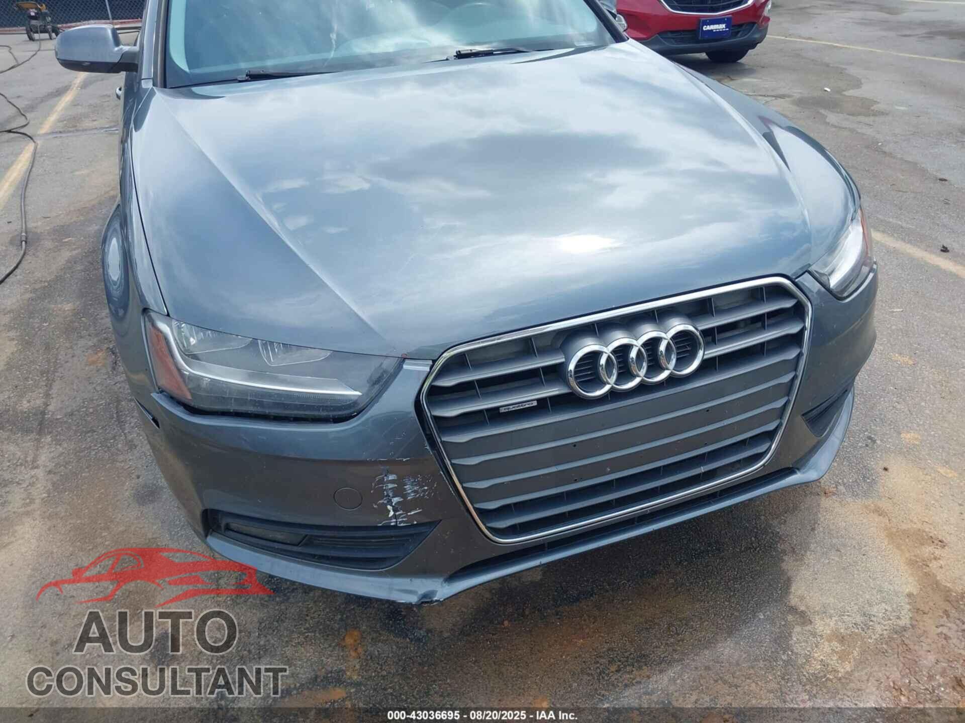 AUDI A4 2013 - WAUBFAFL3DN042182