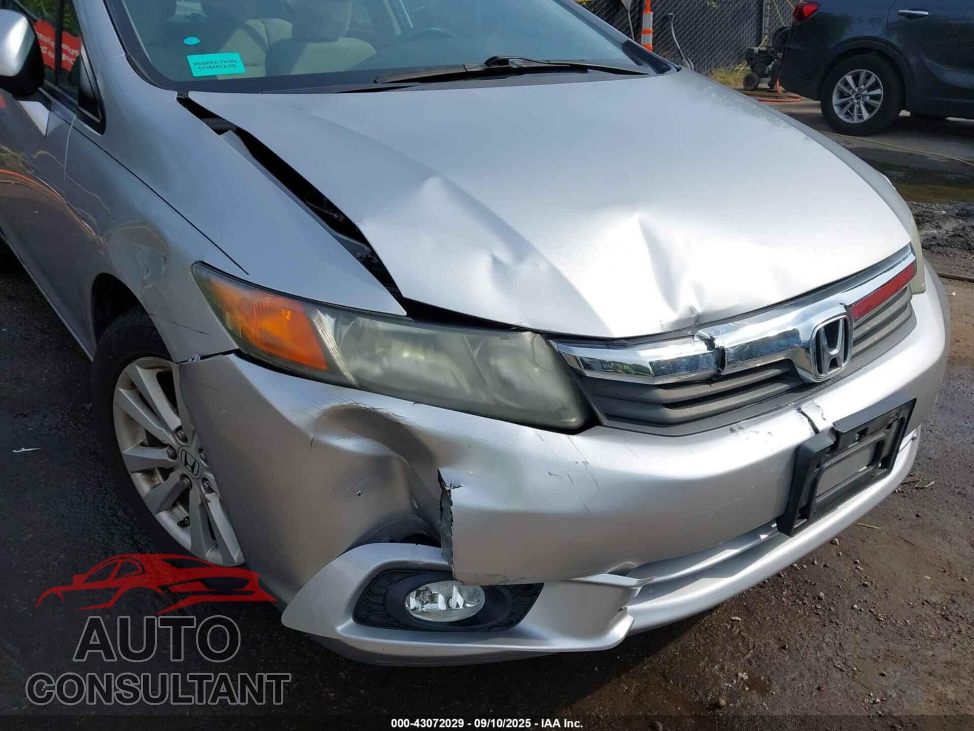 HONDA CIVIC 2012 - 2HGFB2F87CH313061