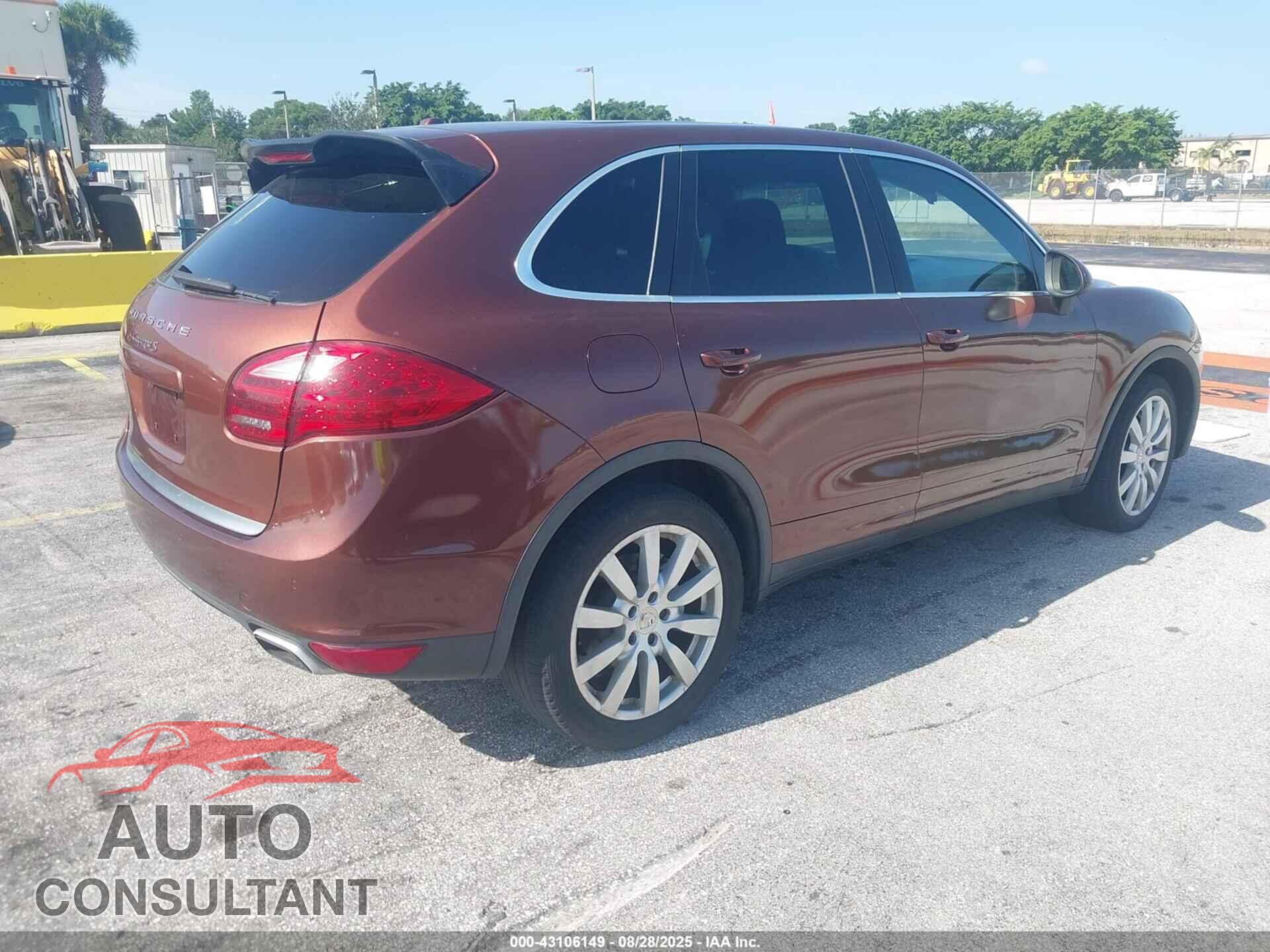 PORSCHE CAYENNE 2012 - WP1AB2A27CLA47019