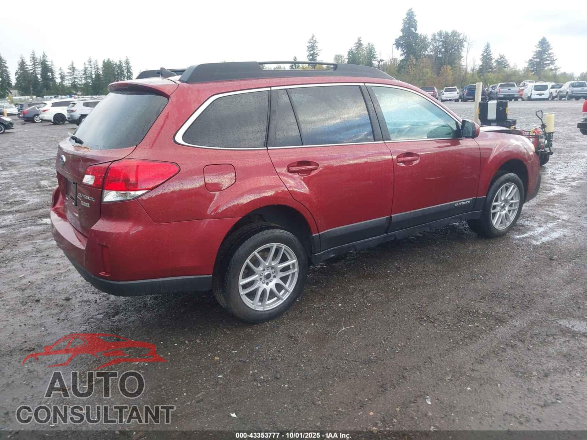 SUBARU OUTBACK 2014 - 4S4BRBLC8E3313198