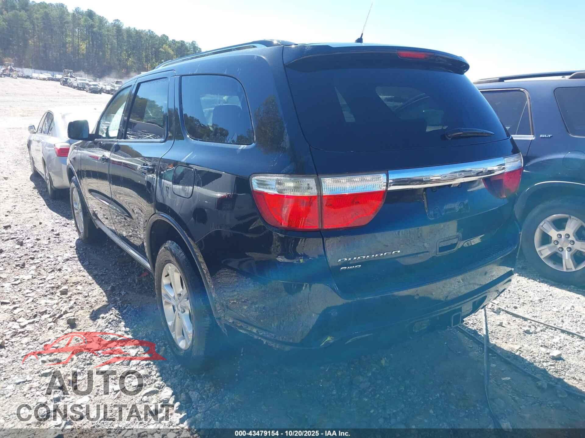 DODGE DURANGO 2012 - 1C4RDJAG0CC295259