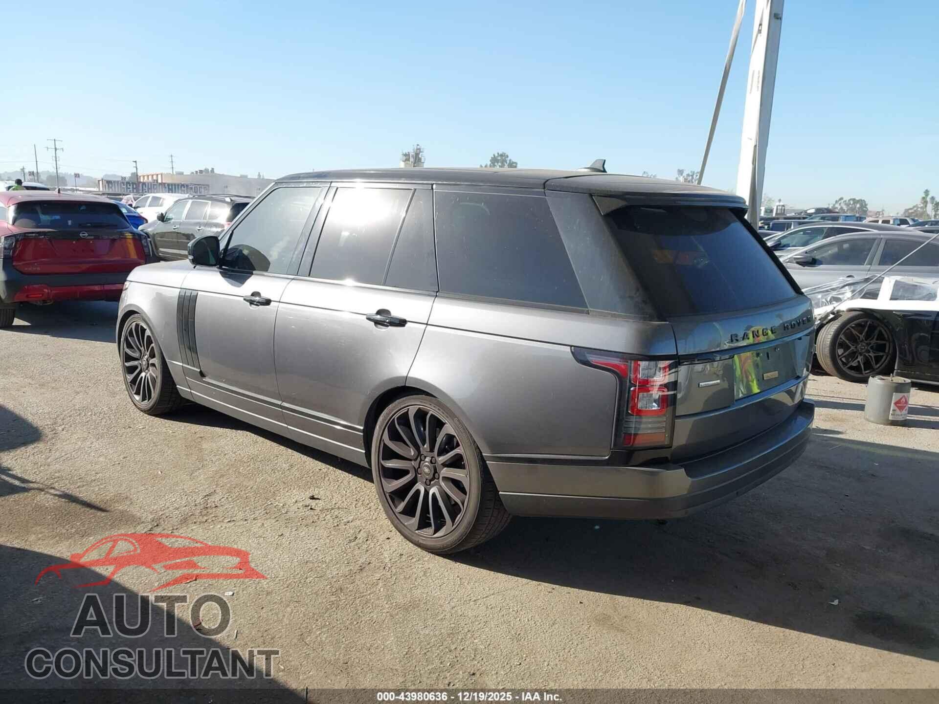 LAND ROVER RANGE ROVER 2016 - SALGS2EF7GA250785