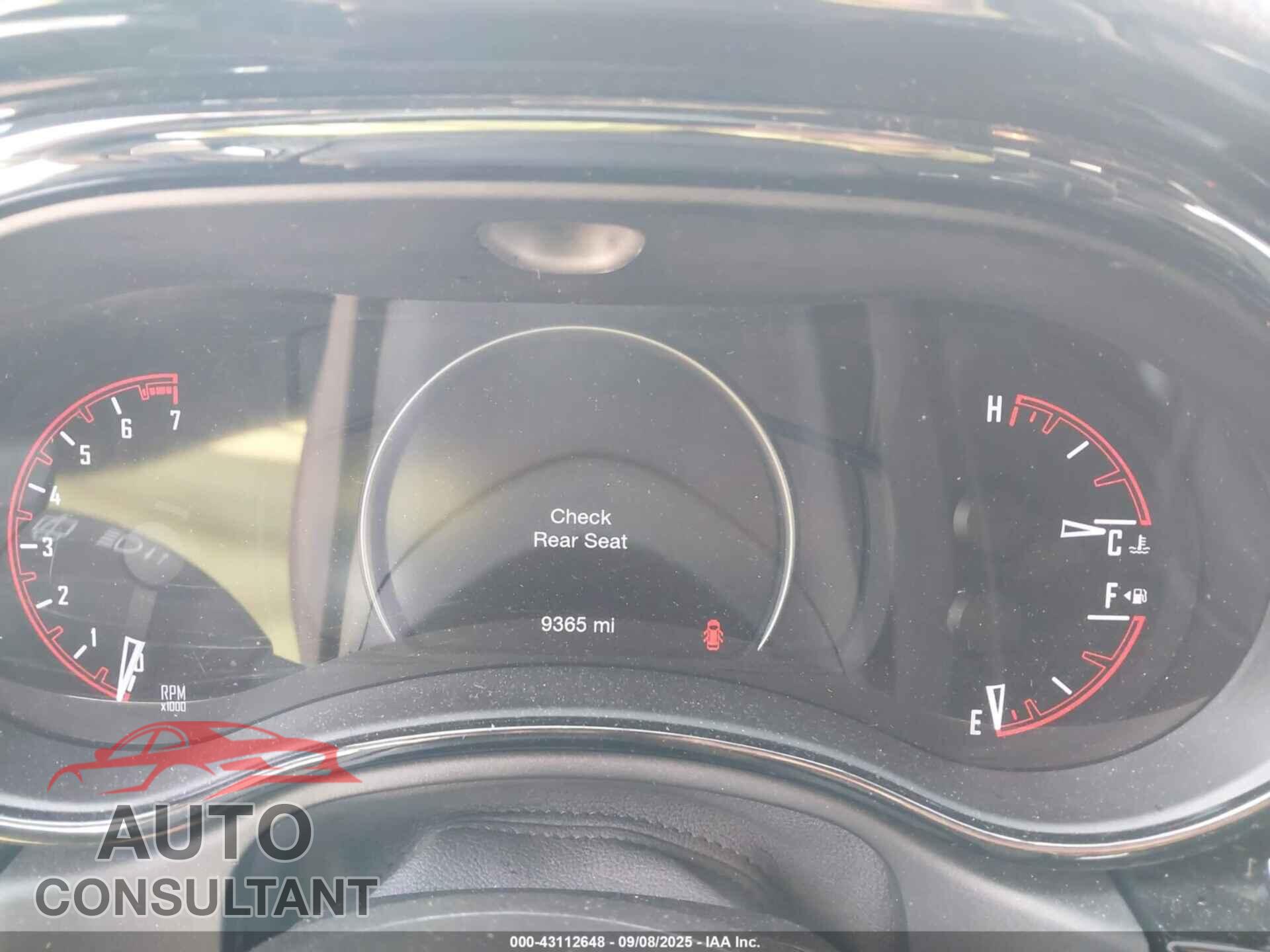 DODGE DURANGO 2025 - 1C4RDHDG2SC533356